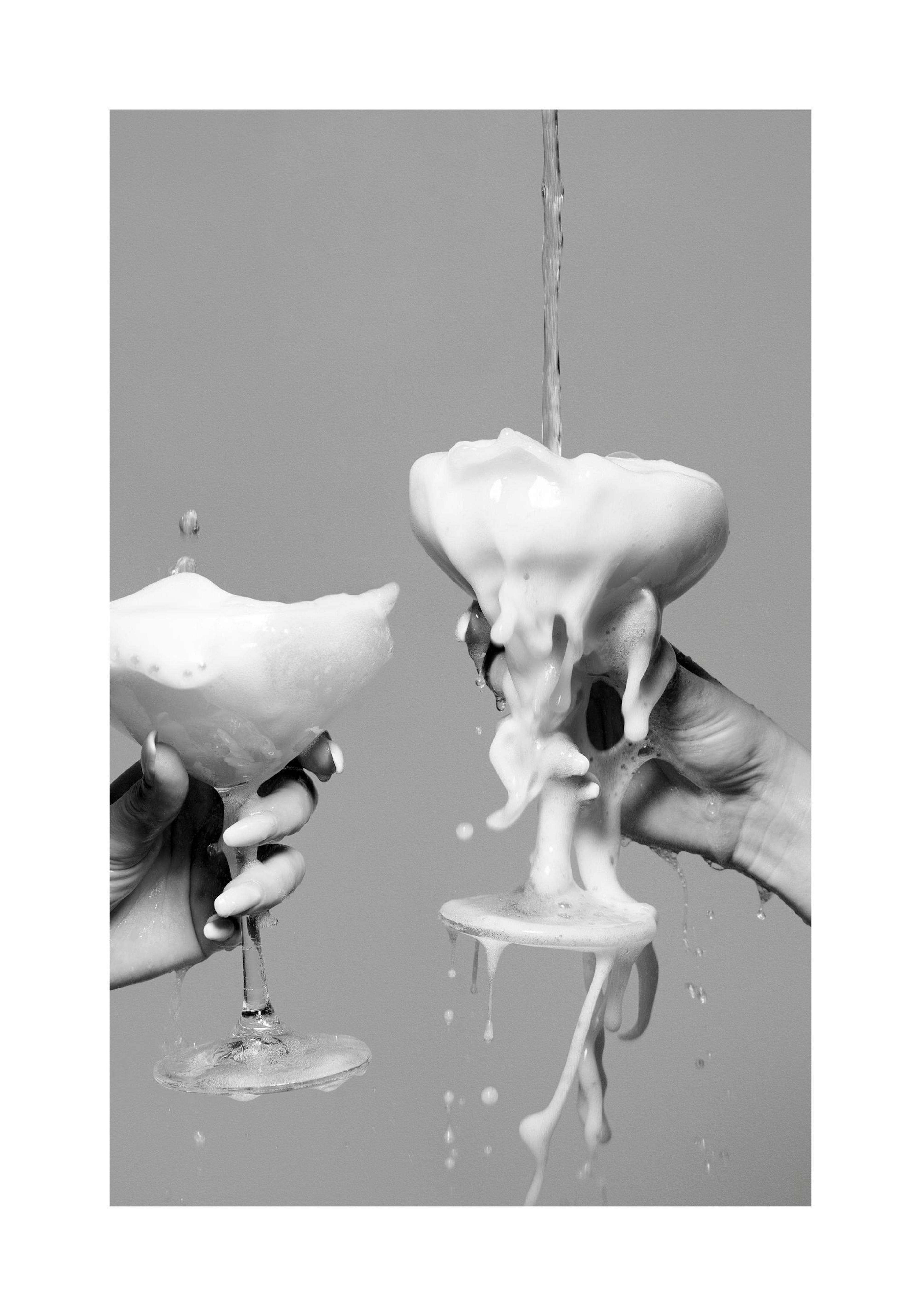 Pouring Champagne Print