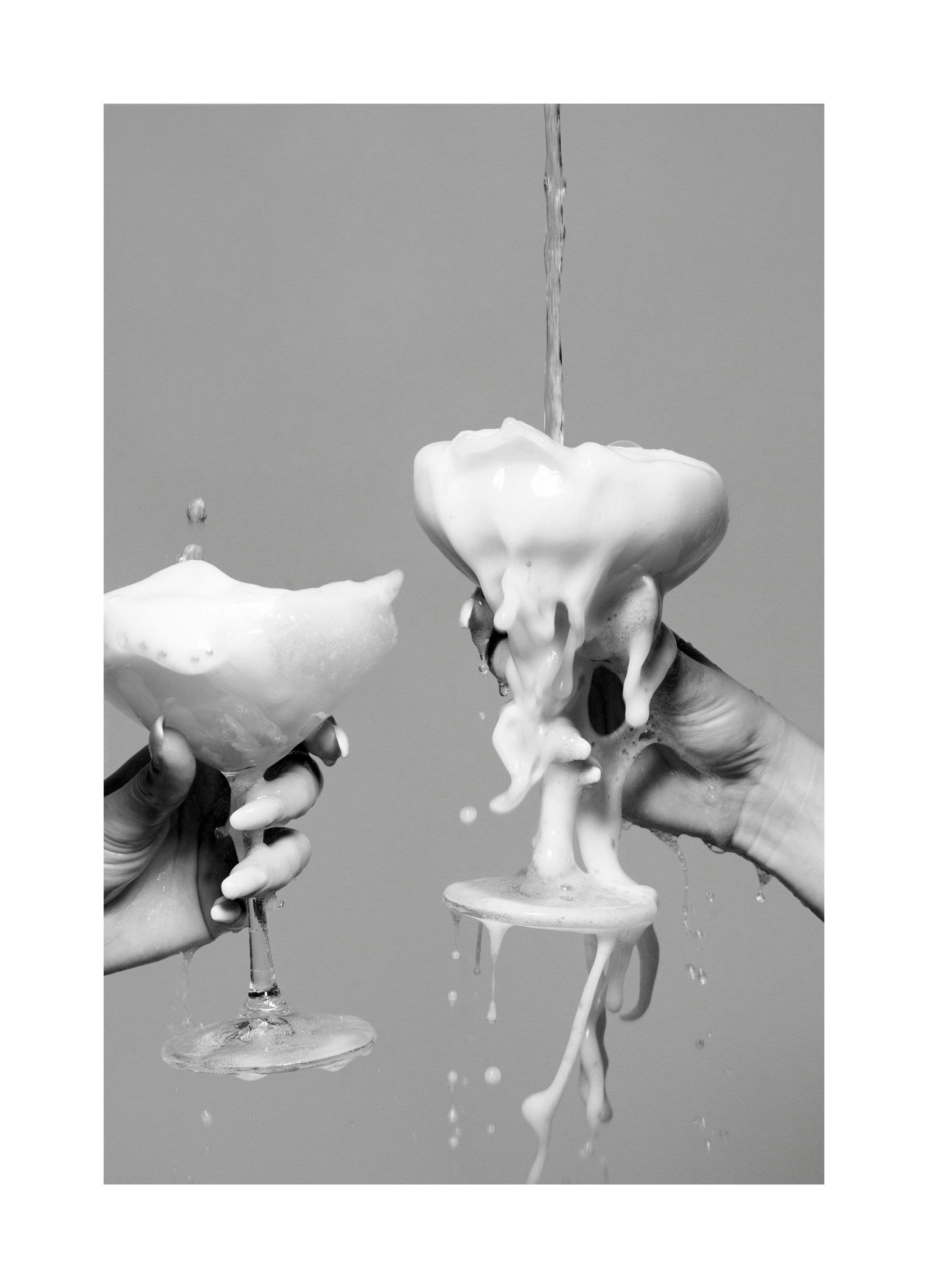Pouring Champagne Poster (30x40 cm)