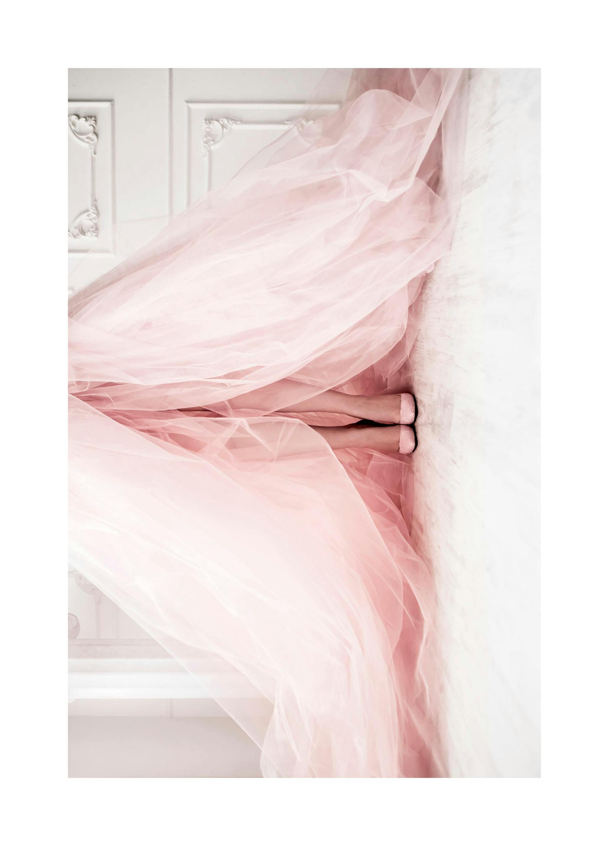Pink Dress Plakat (21x30 cm)- Fotografia