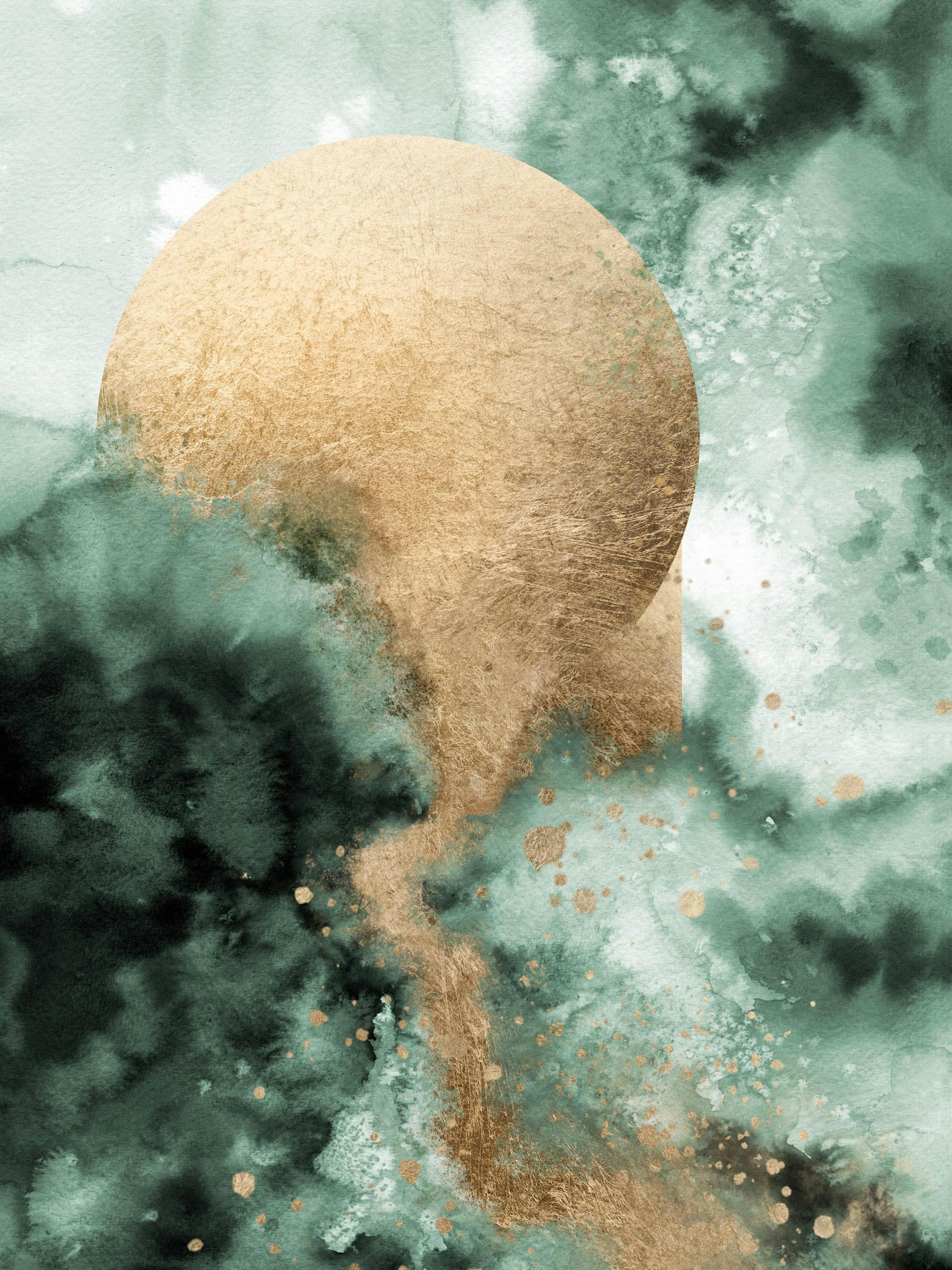 Golden Circle Print