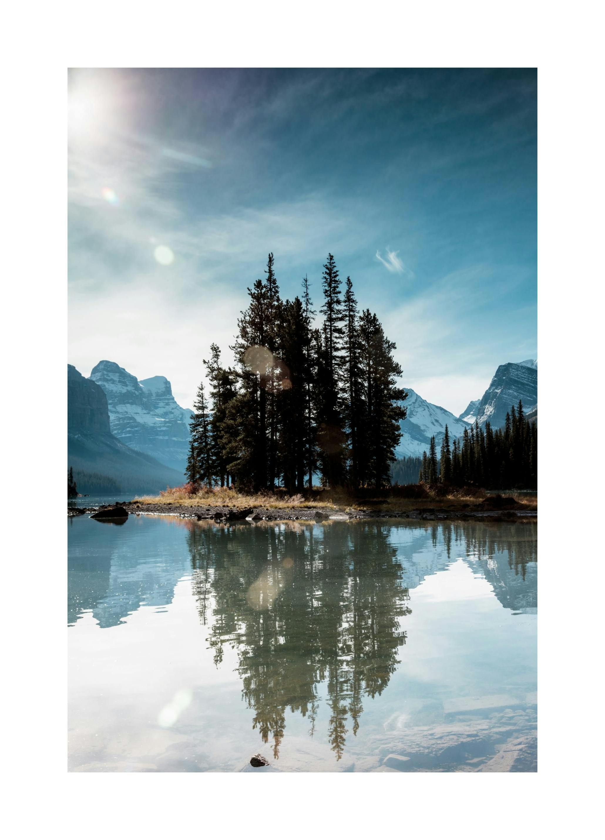 Spirit Island Plakat (50x70 cm) - Plakater > Naturplakater