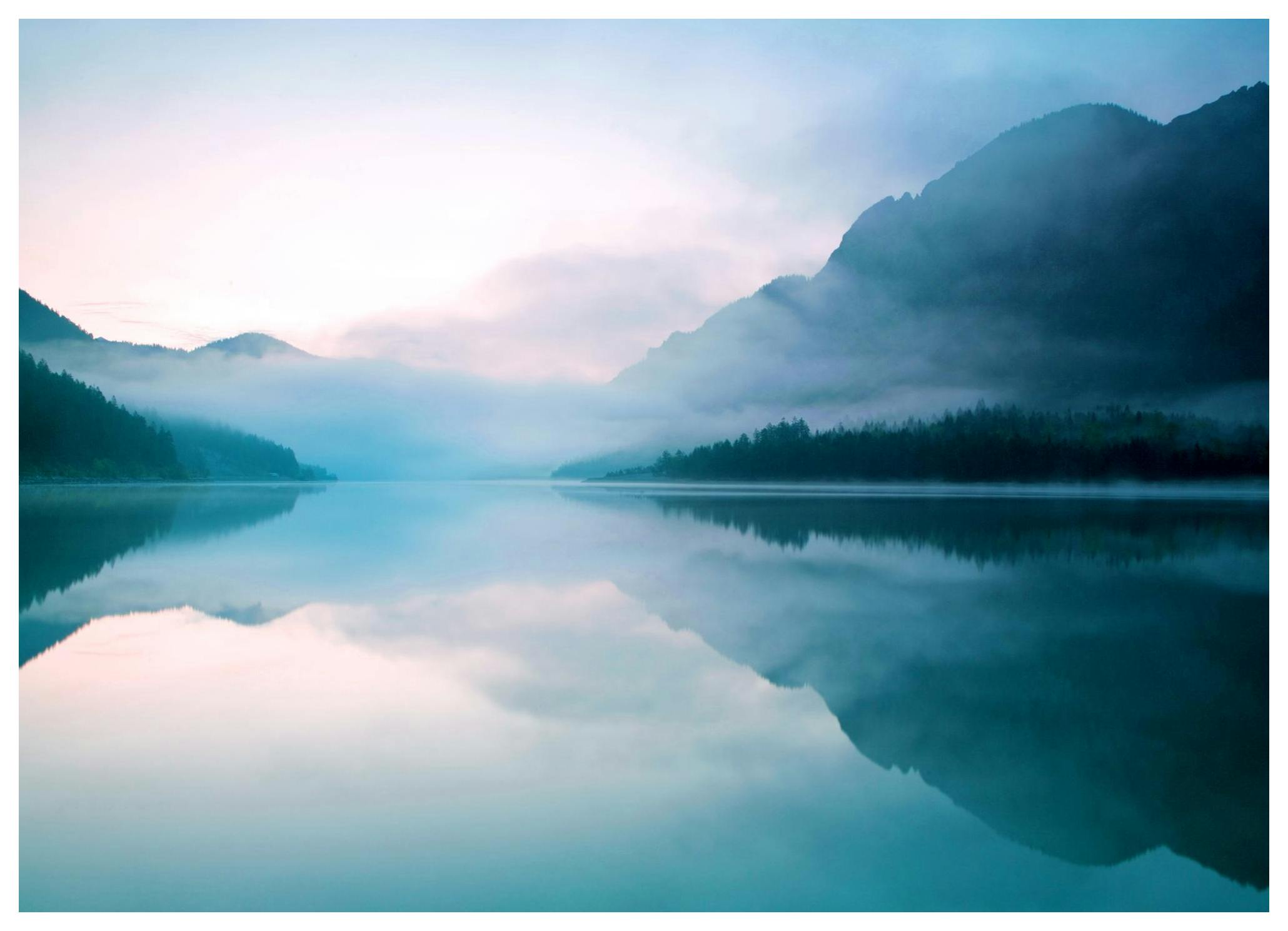 Lake Plansee Plakat (30x40 cm) - Plakater > Naturplakater