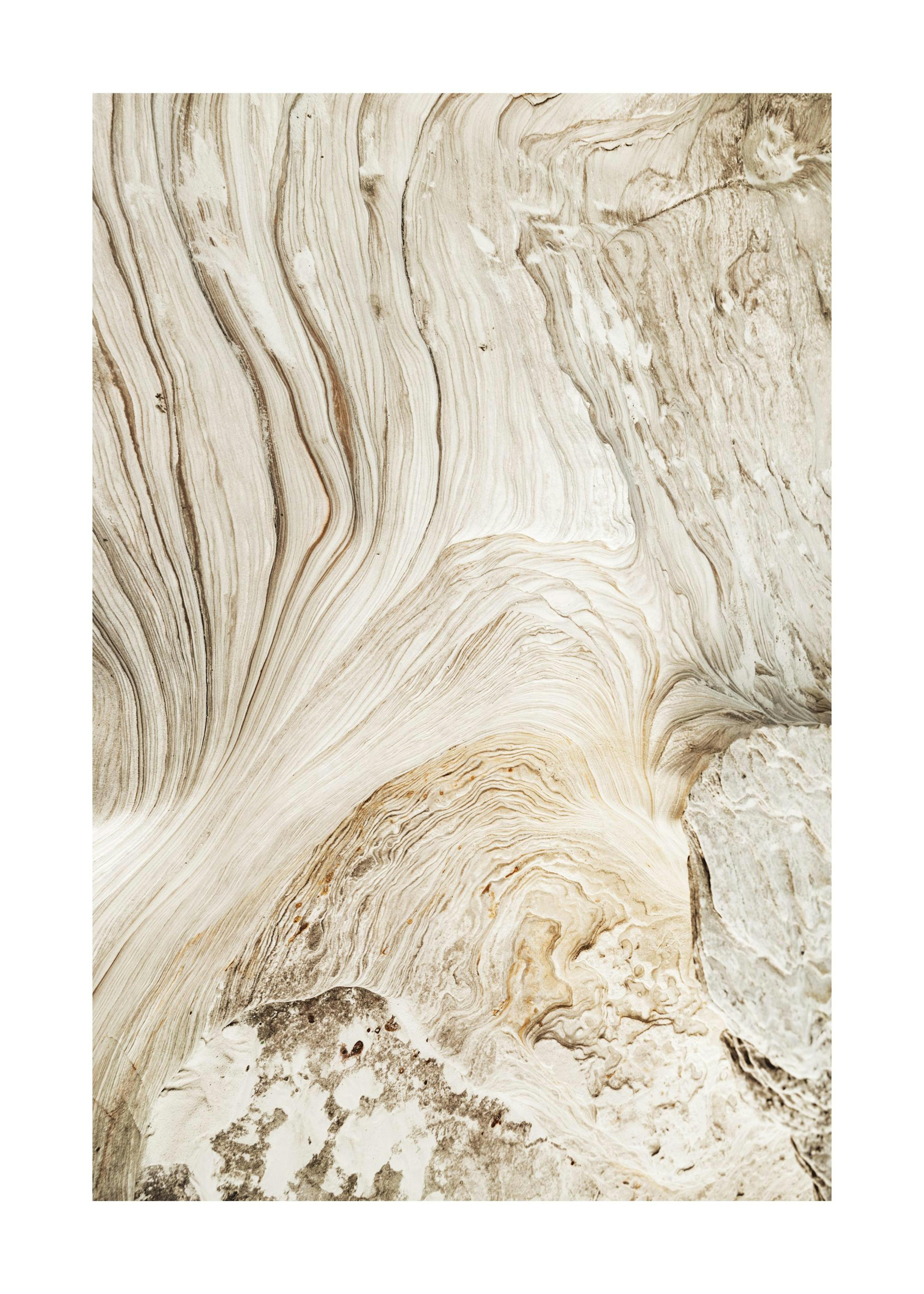 Abstract Cliffs Print 0
