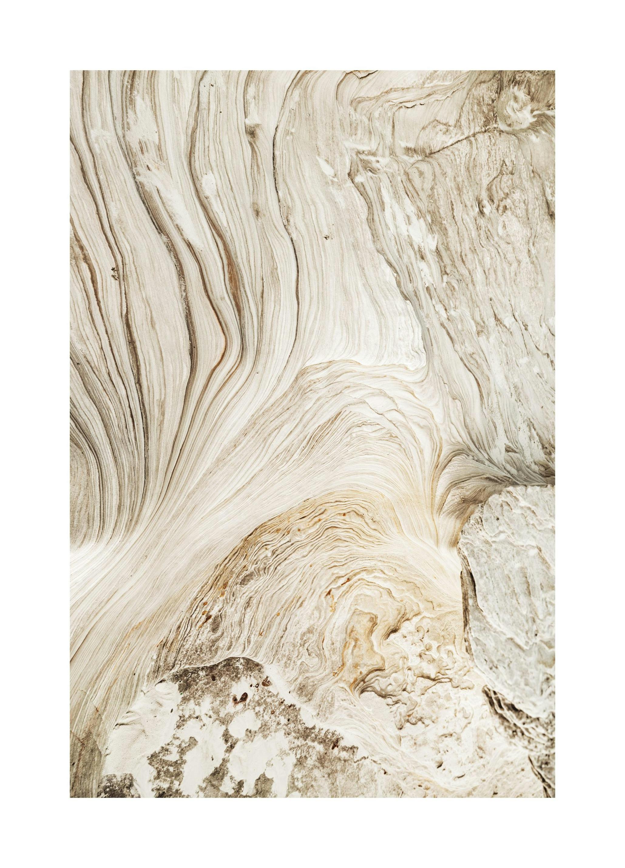 Abstract Cliffs Poster (50x70 cm)
