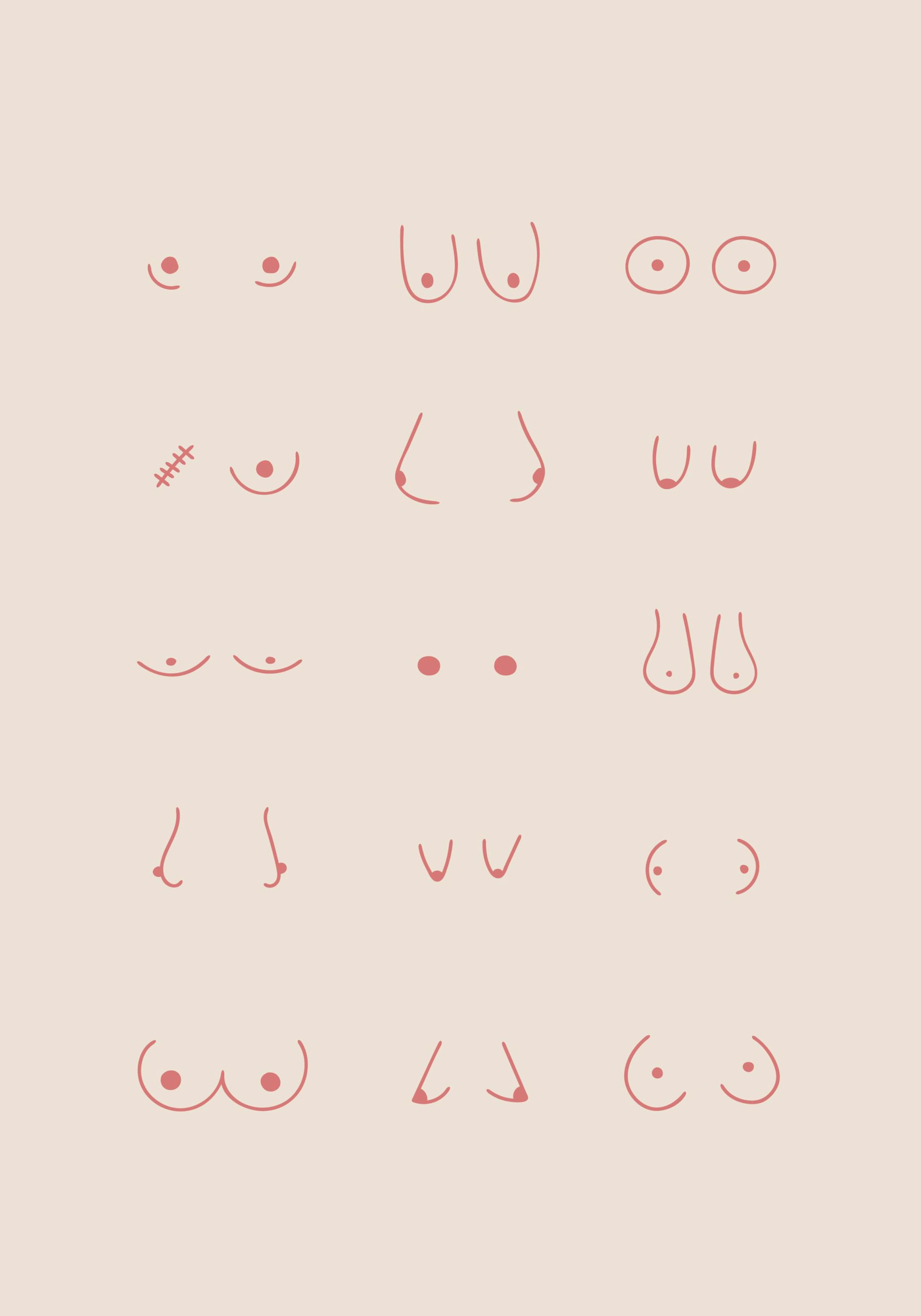 Shapes and Sizes Print