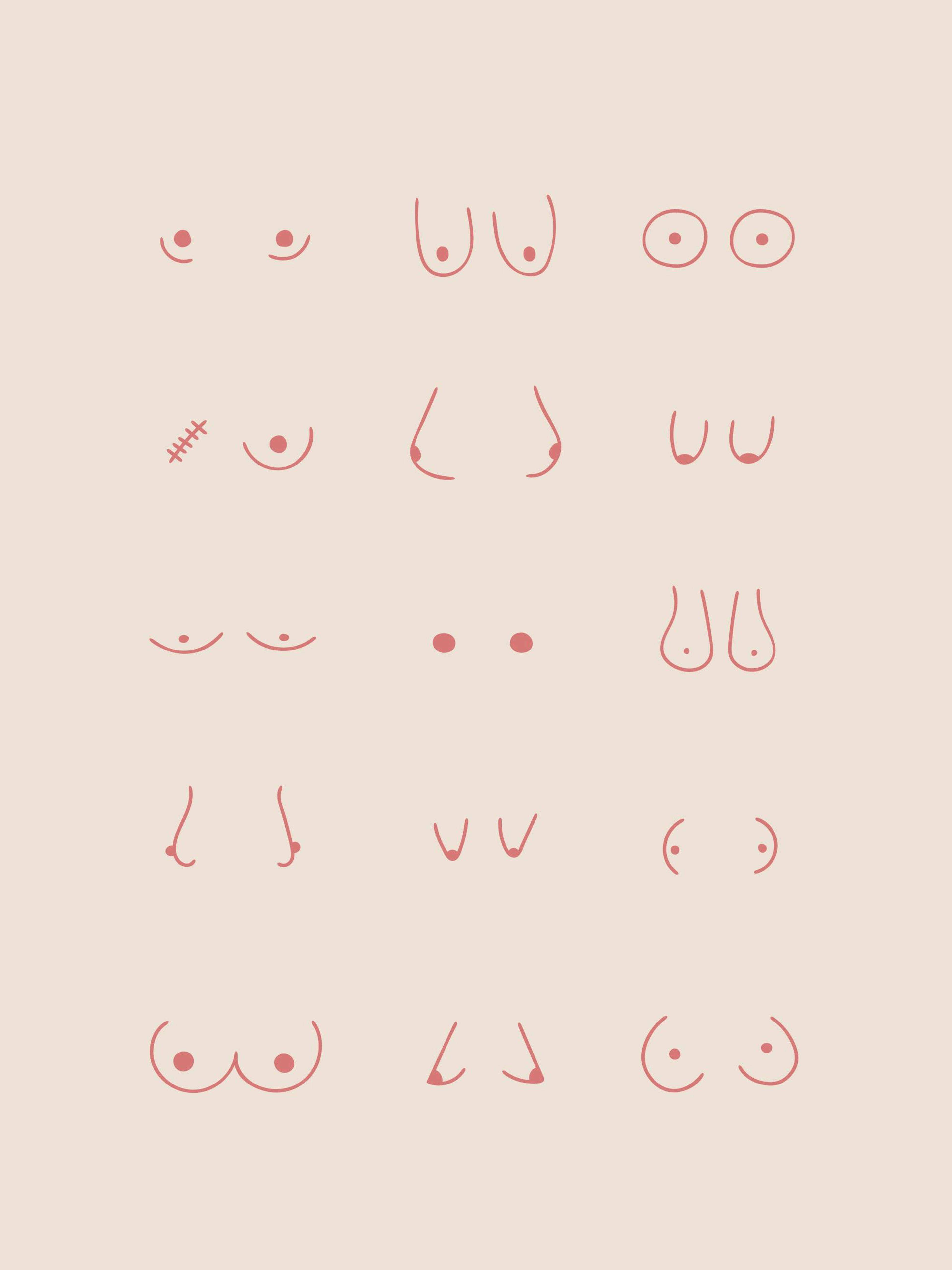 Shapes and Sizes Print