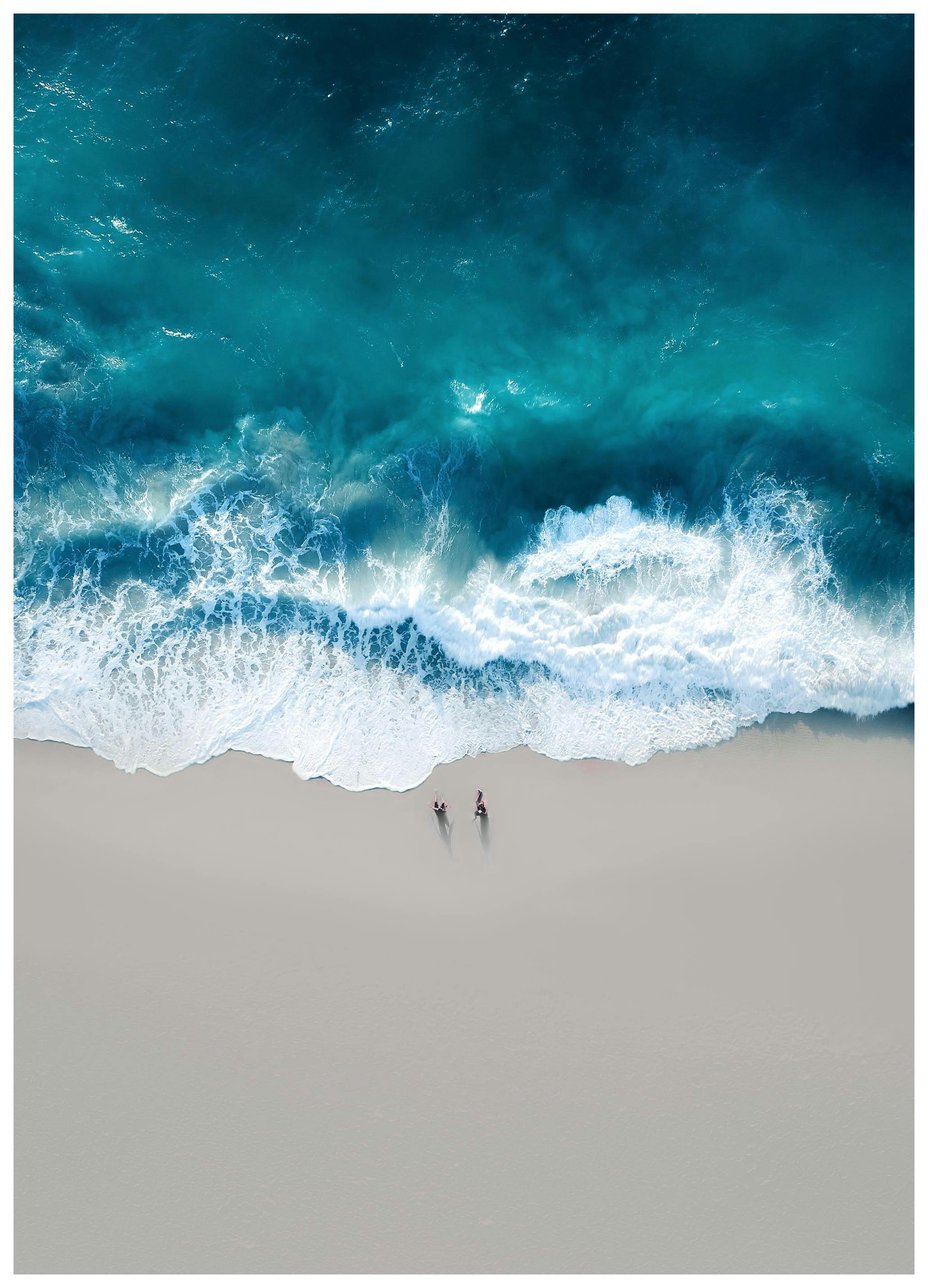Wave Crush Print (30x40 cm)