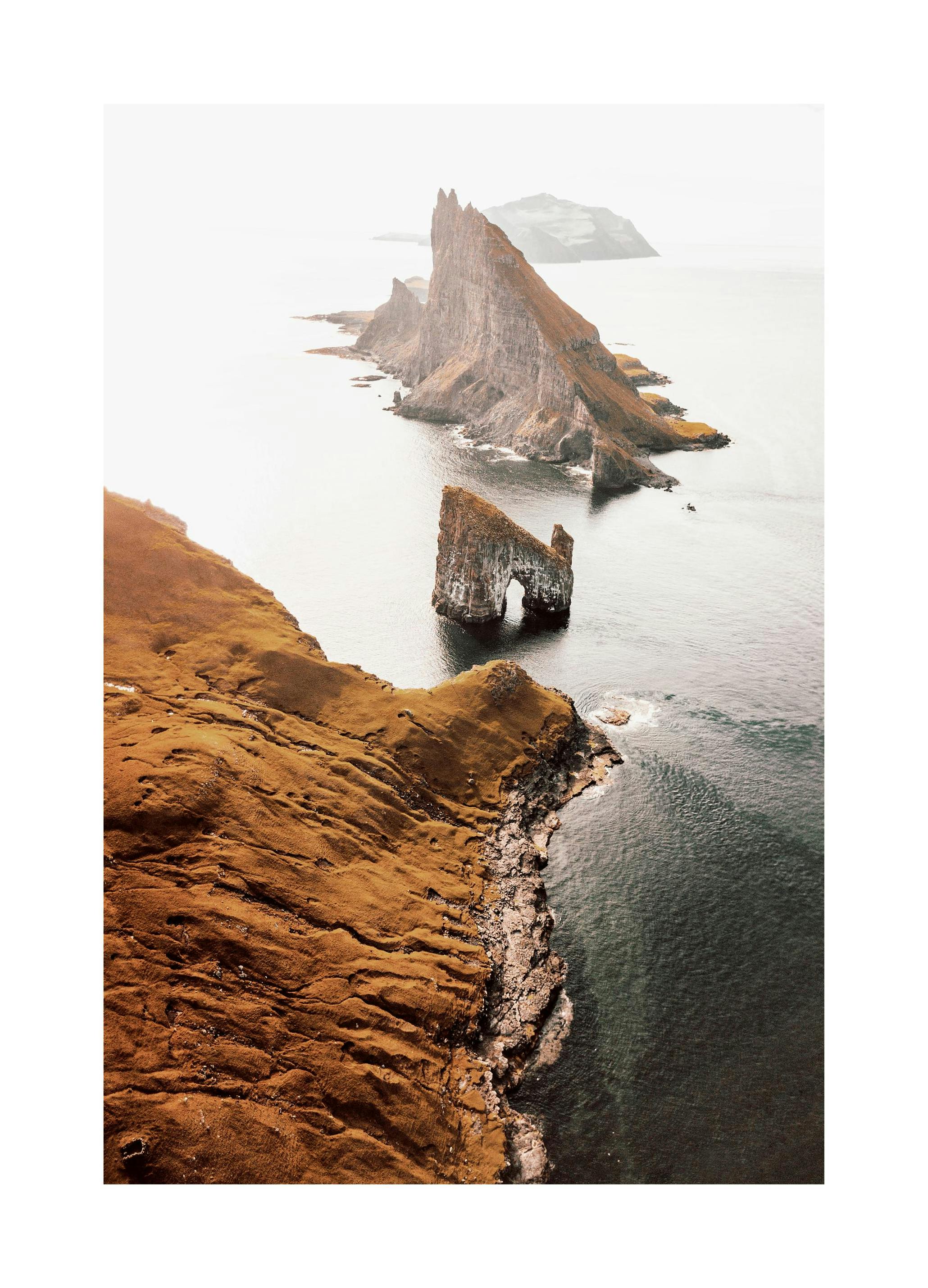 Faroe Island Plakat (50x70 cm) - Plakater > Naturplakater