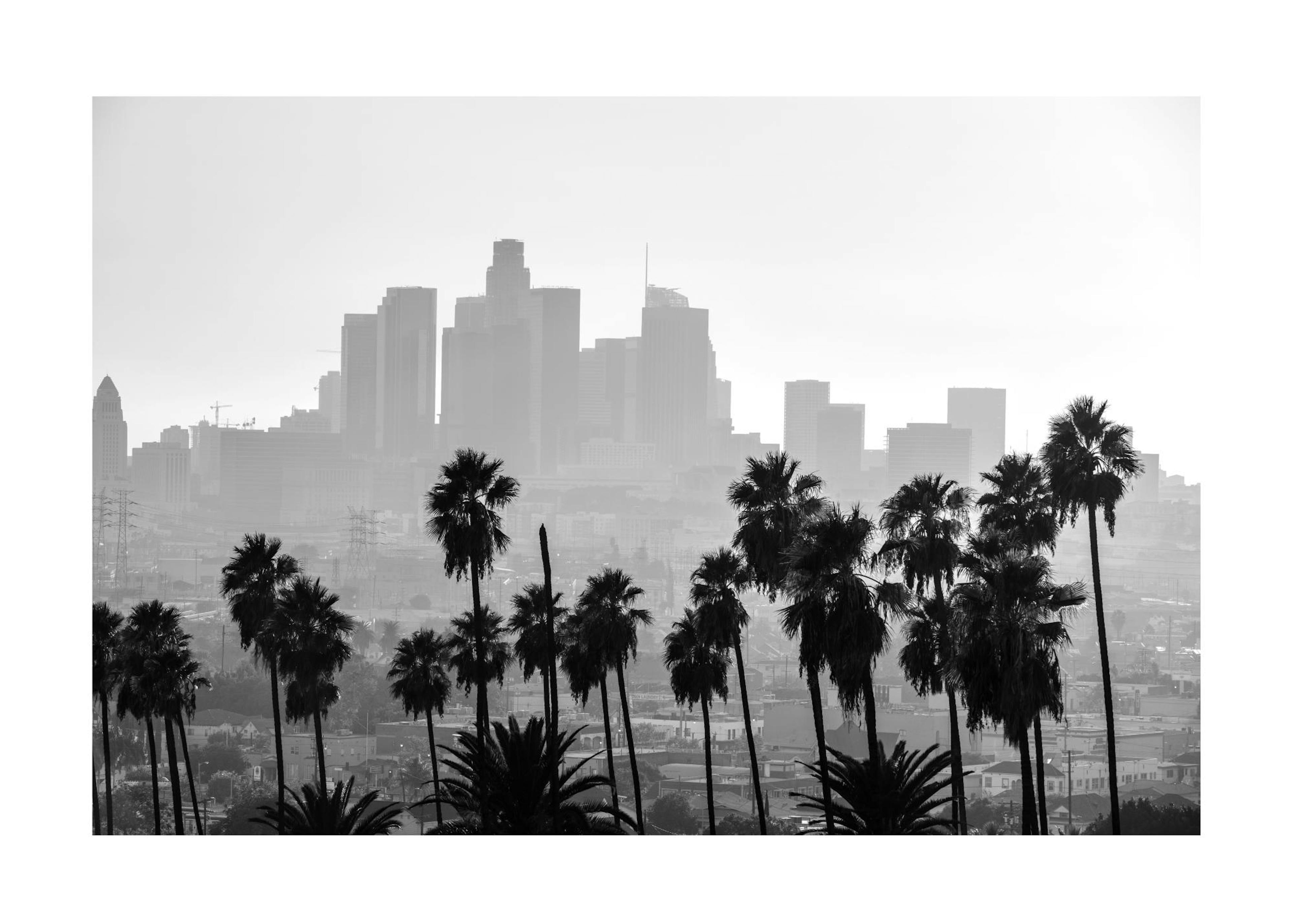 Los Angeles Cityscape Print 0