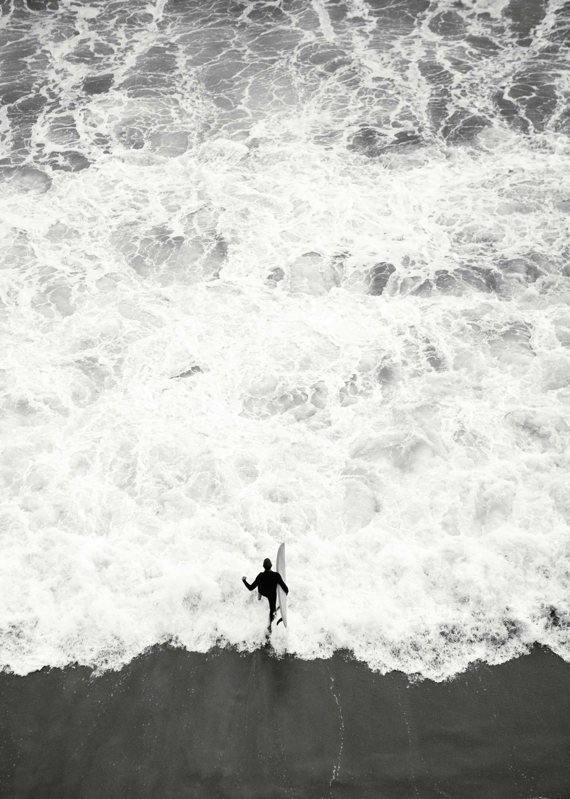 Running Into Ocean Plakat 0