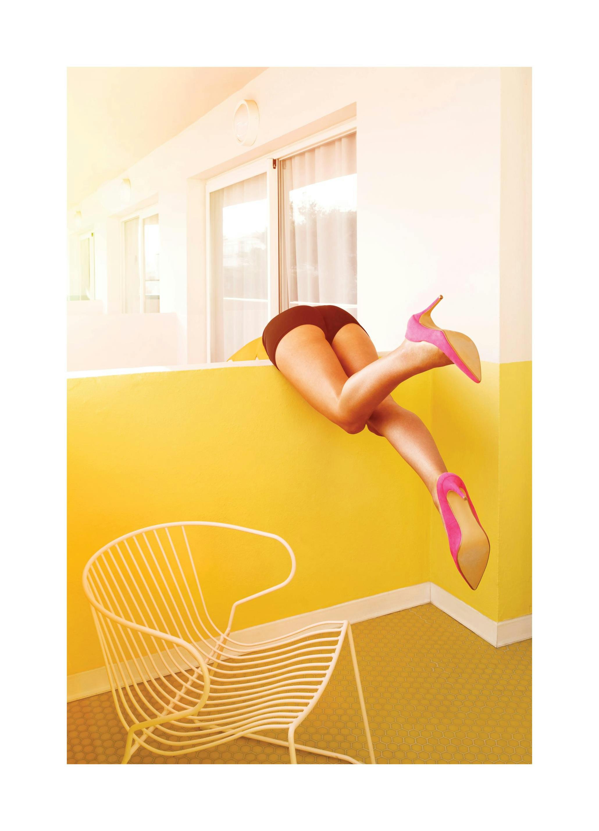 Legs Over Plakat (30x40 cm)- Fotografia