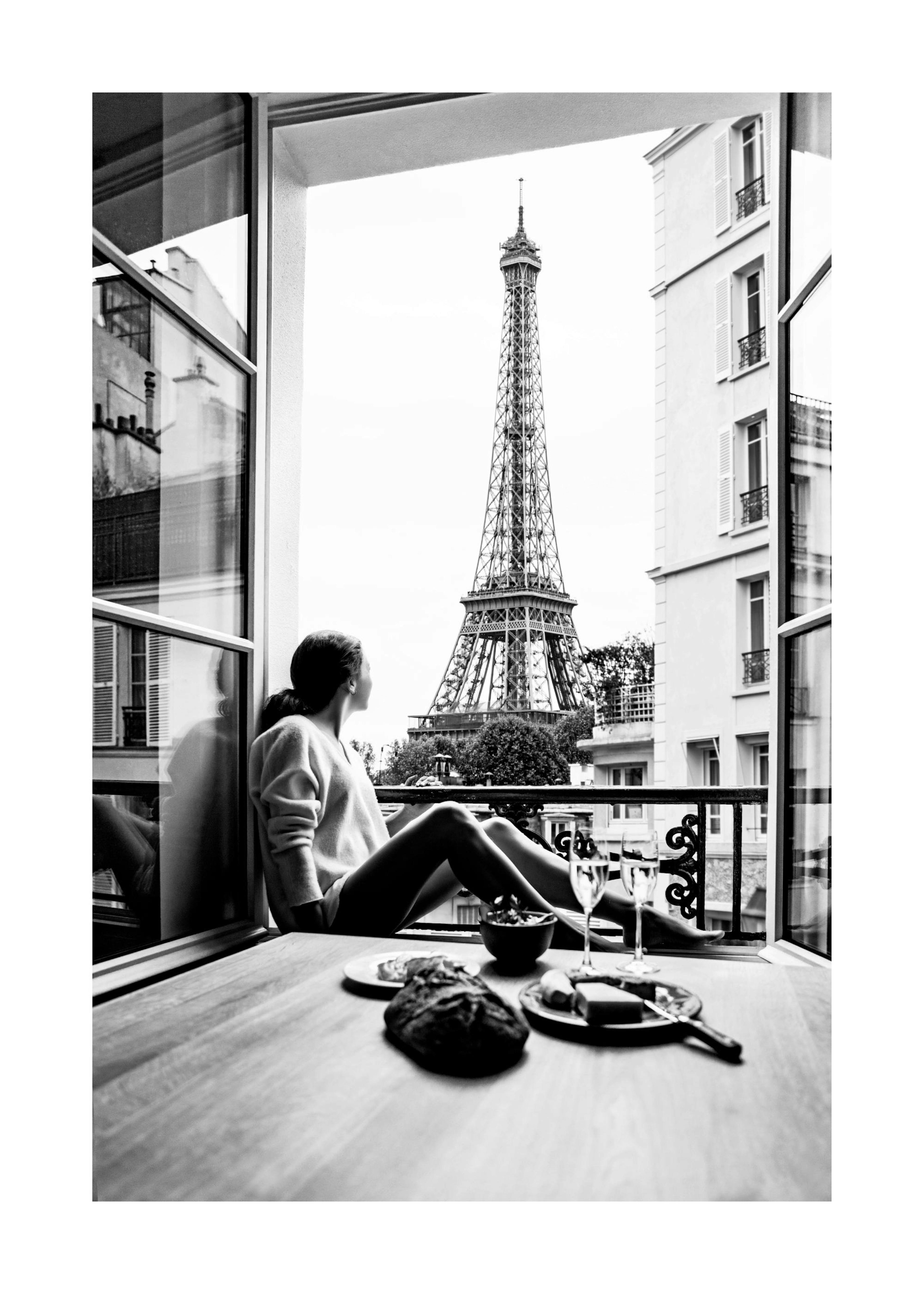 Lunch With a View Print 0