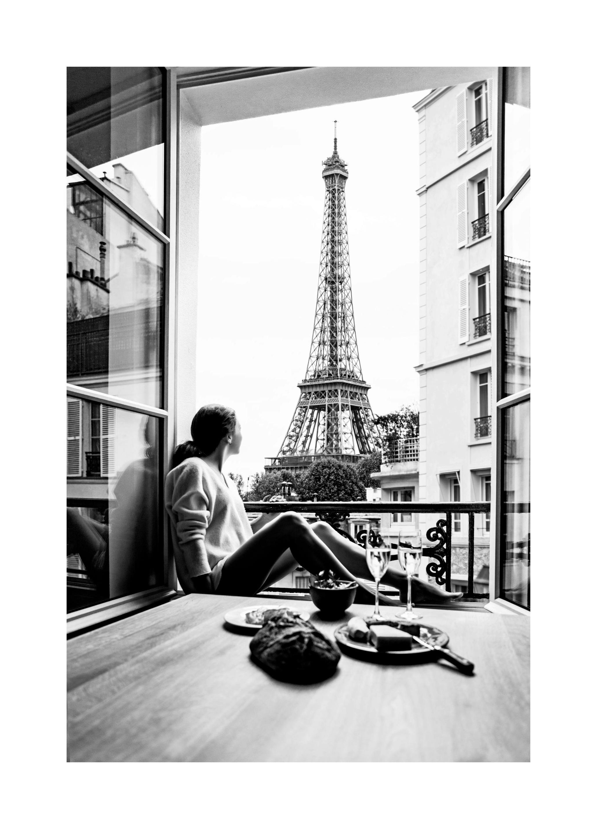Prints - Lunch With a View Print (50x70 cm) - Black & white prints