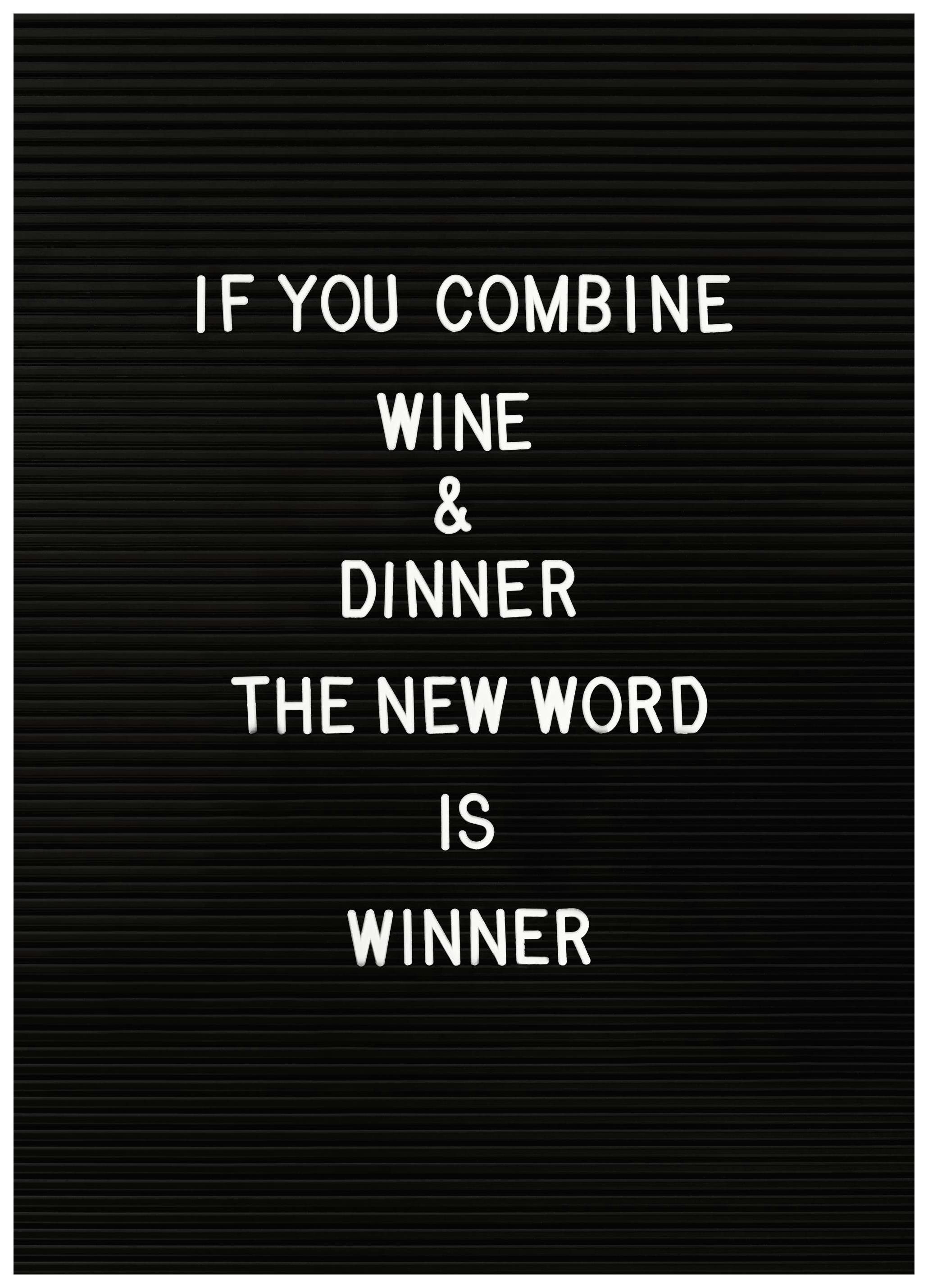 Winner Poster (30x40 cm) - Posters met tekst