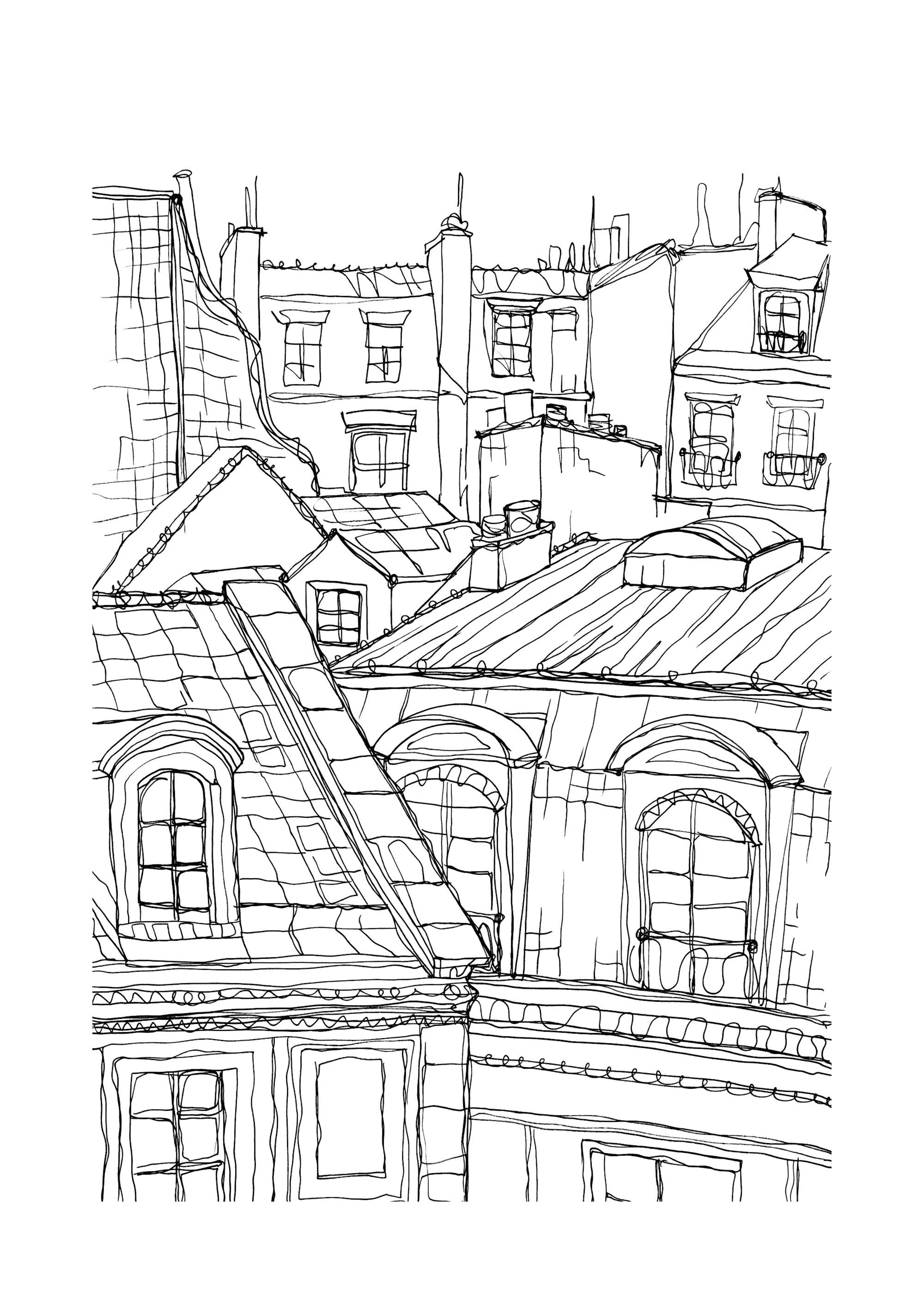 Roof Tops in Paris Print 0
