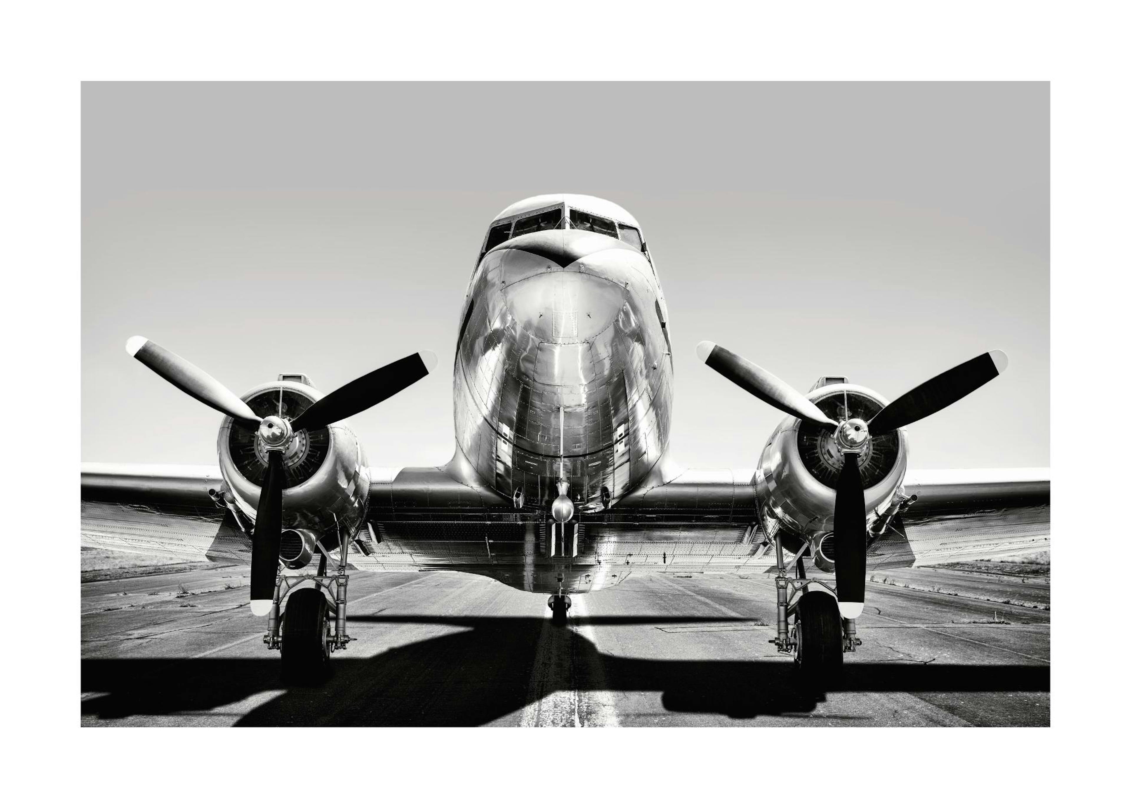 Vintage Airplane Poster 0