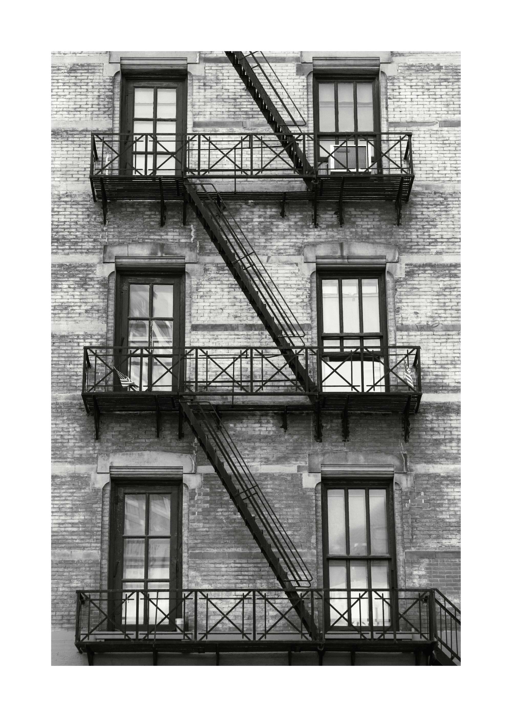 NY Fire Escape Print 0