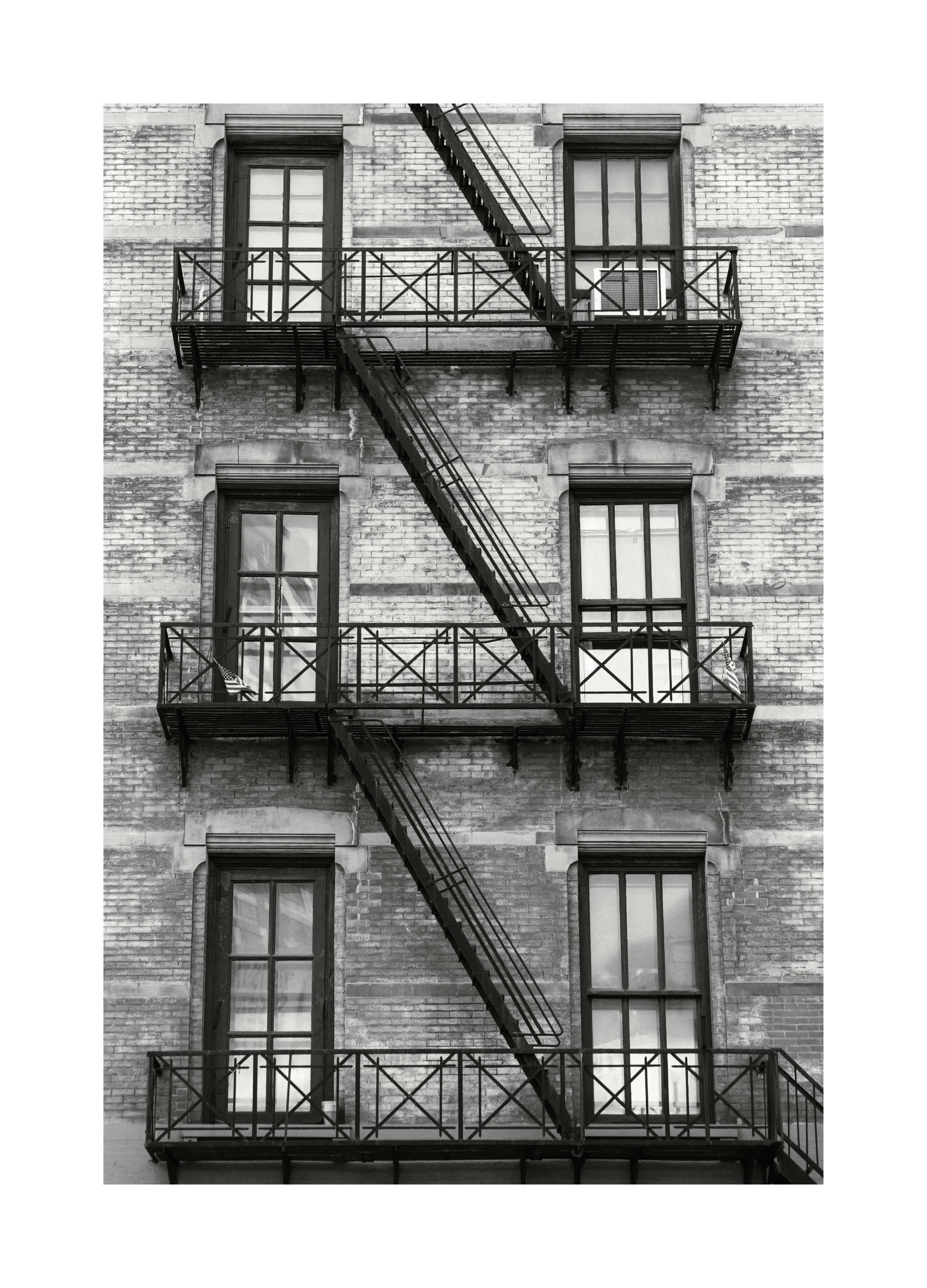 Prints - NY Fire Escape Print (50x70 cm) - Cities