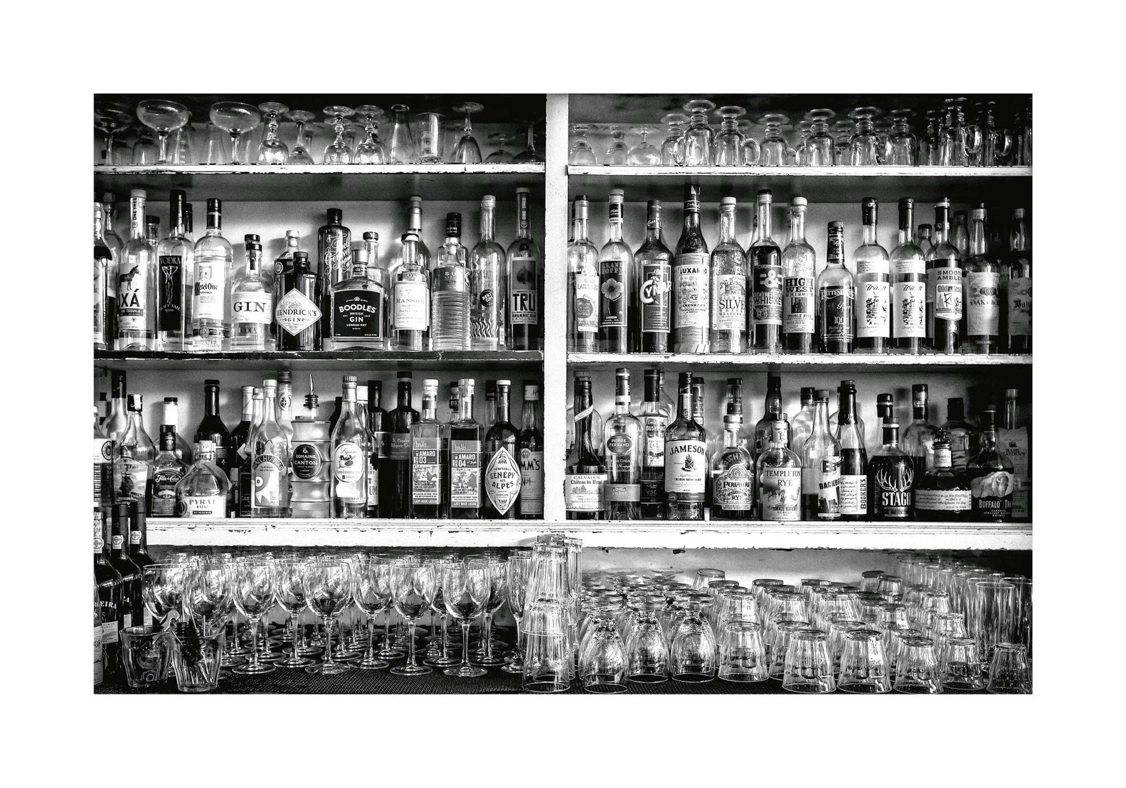 In the Bar Print