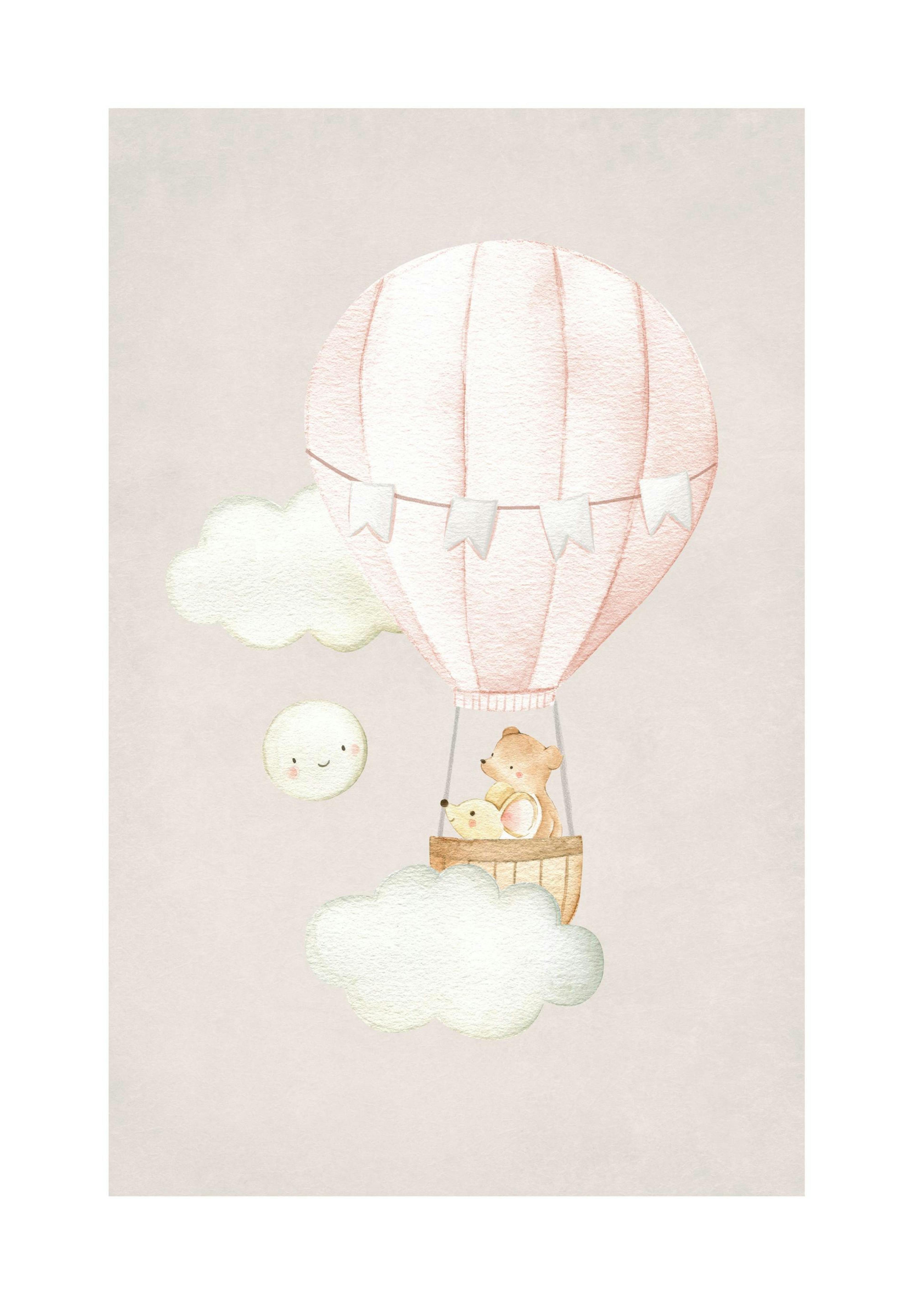 Hot Air Balloon No2 Poster