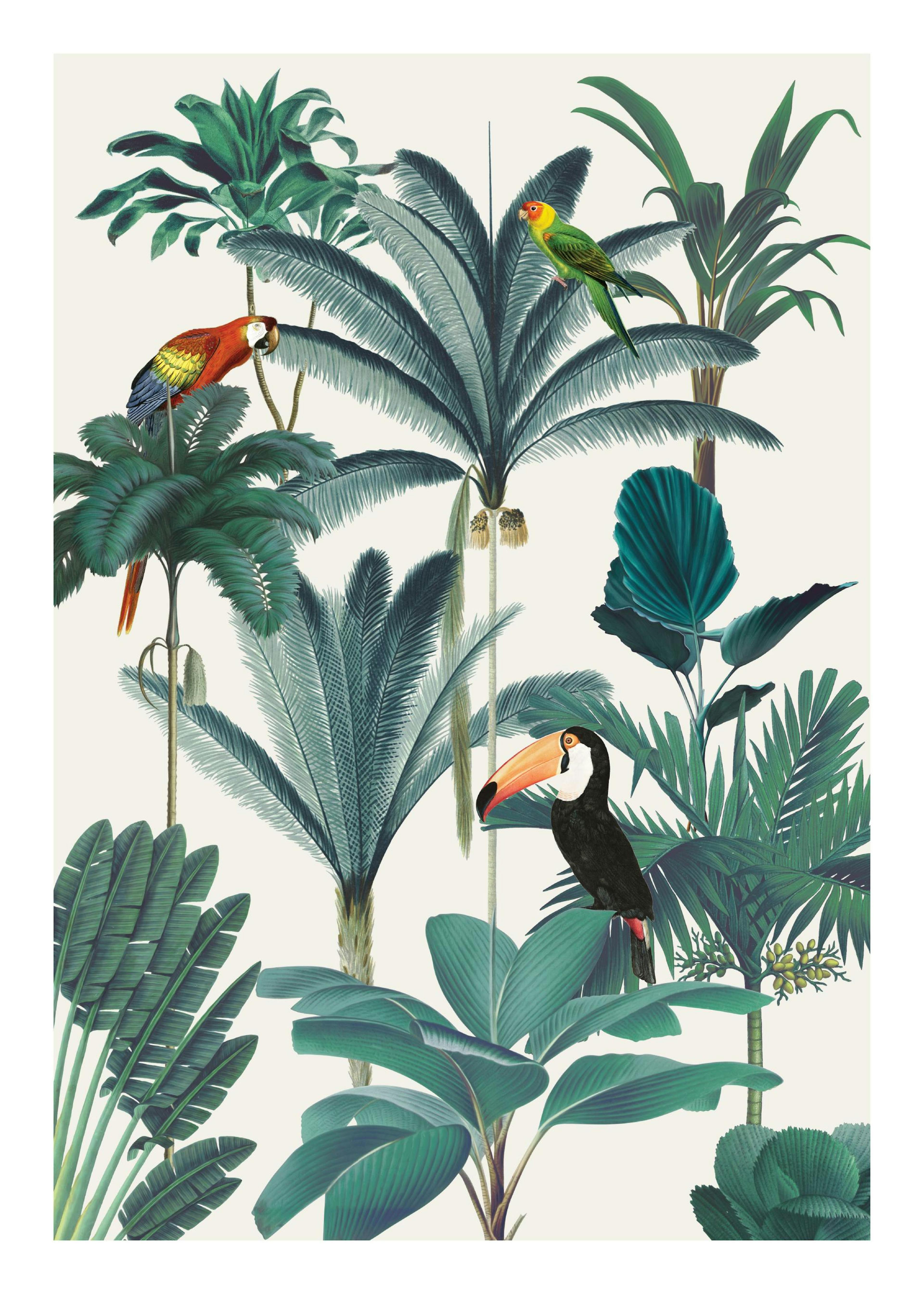 Royal Botanical Birds Affiche 0