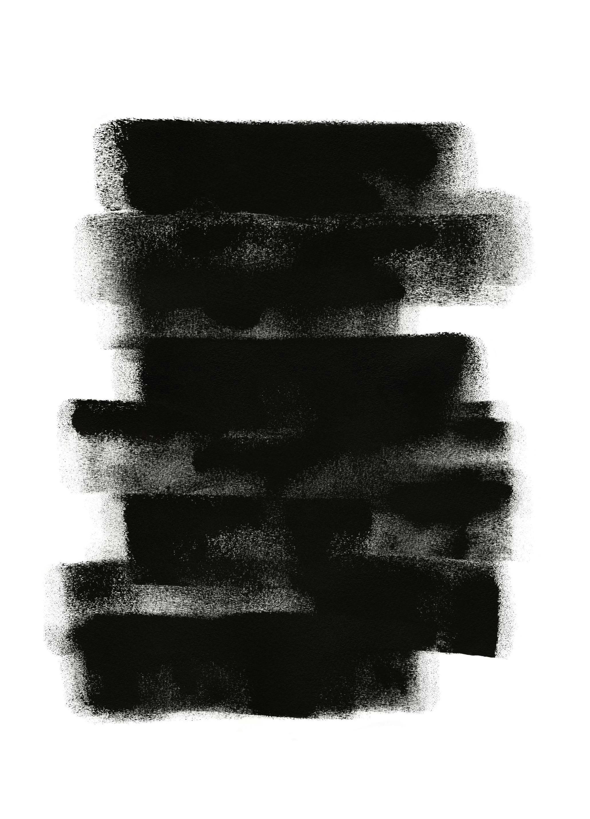 Paint it Black No2 Print (50x70 cm)