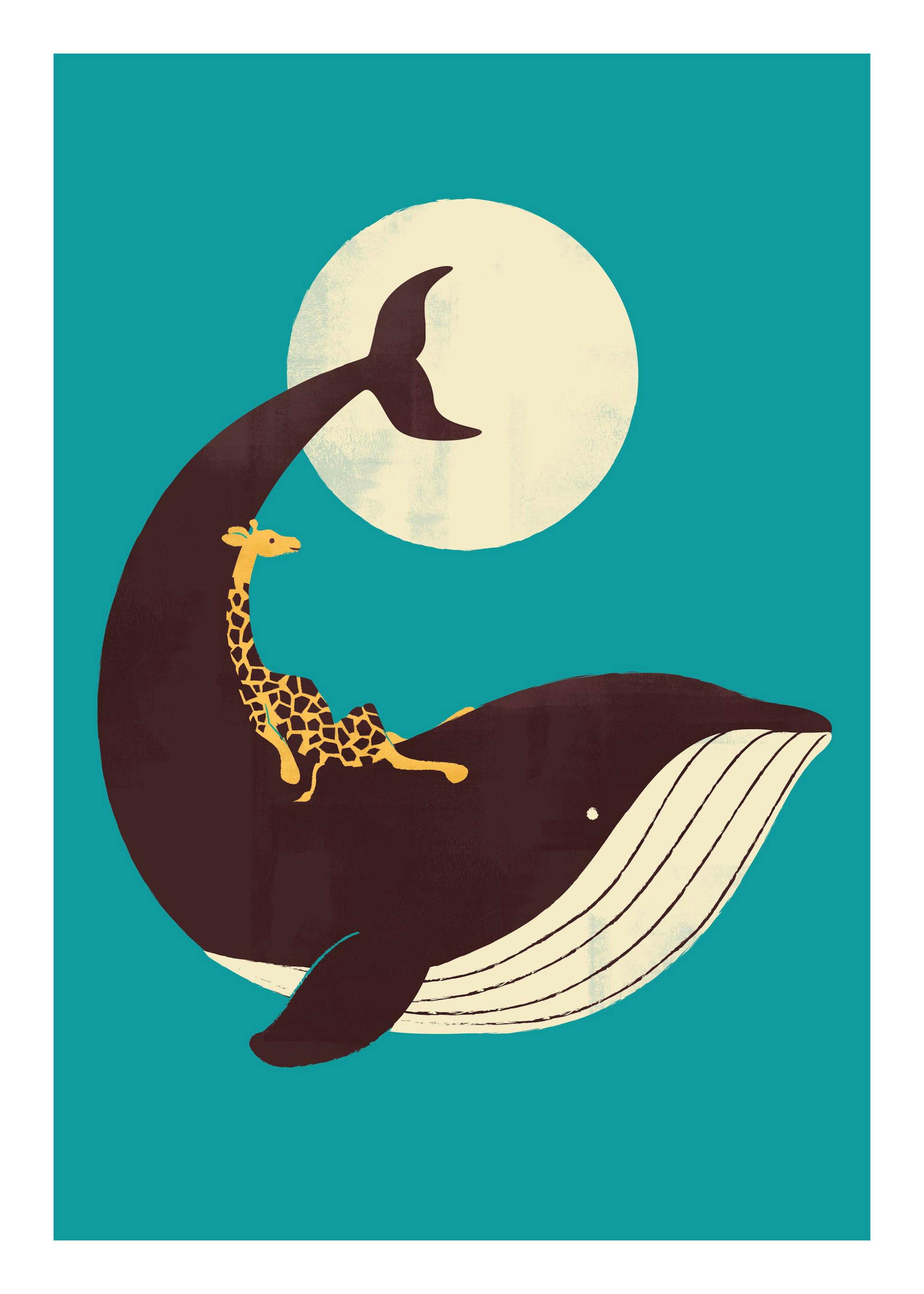 The Giraffe and the Whale Plakat 0