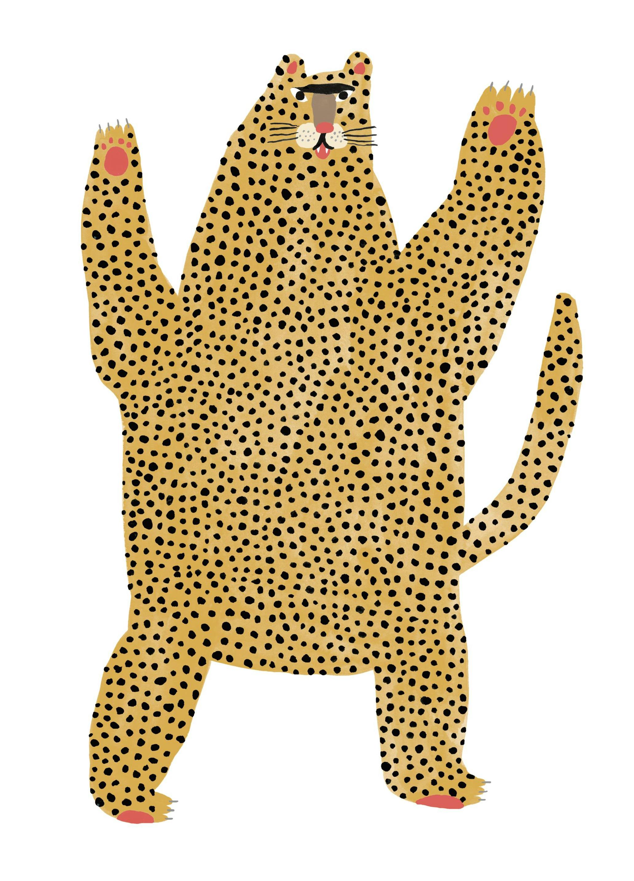 Cheetah Pal Plakat (21x30 cm)-Plakaty