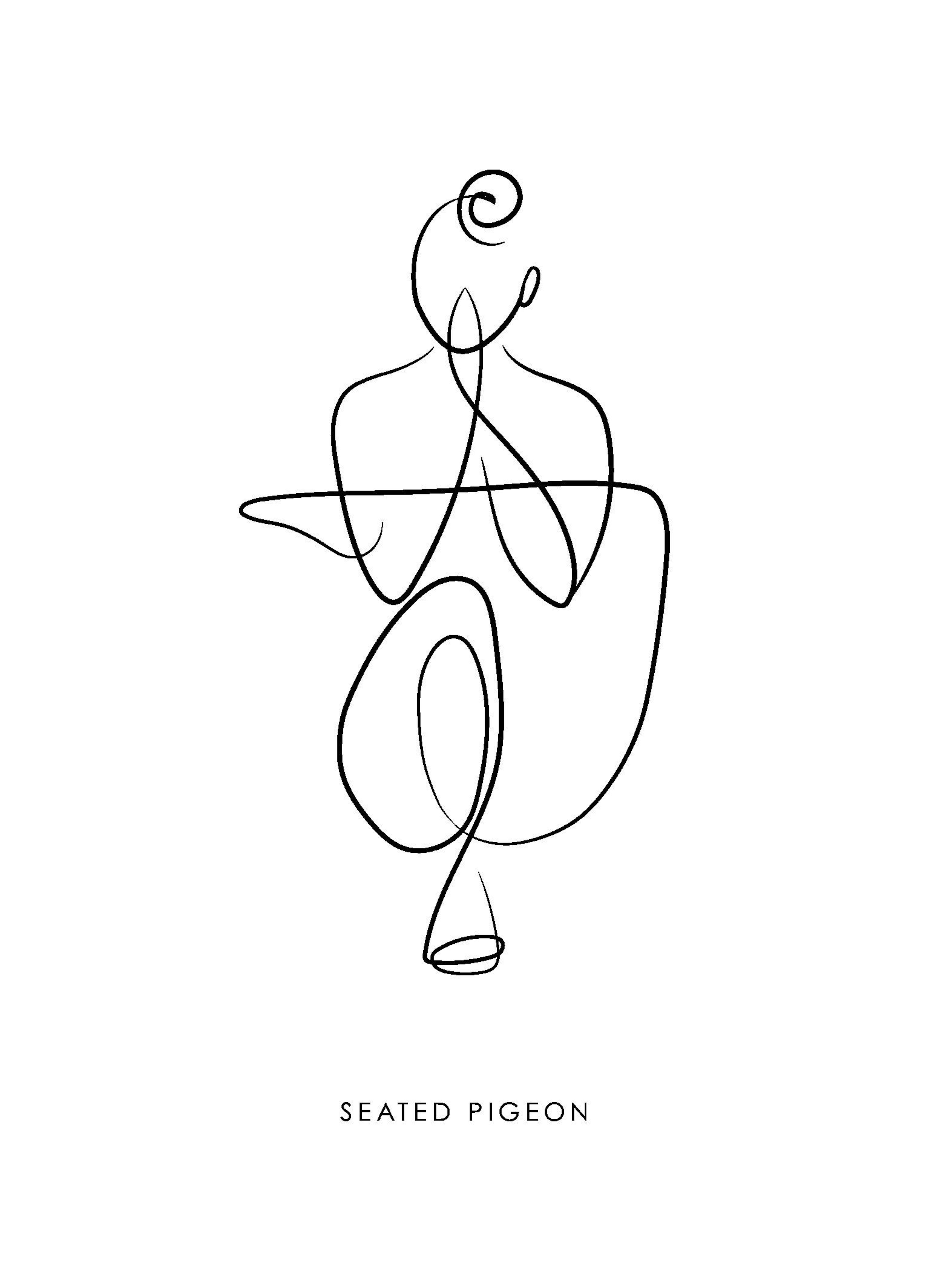 Yoga Pose No1 Print
