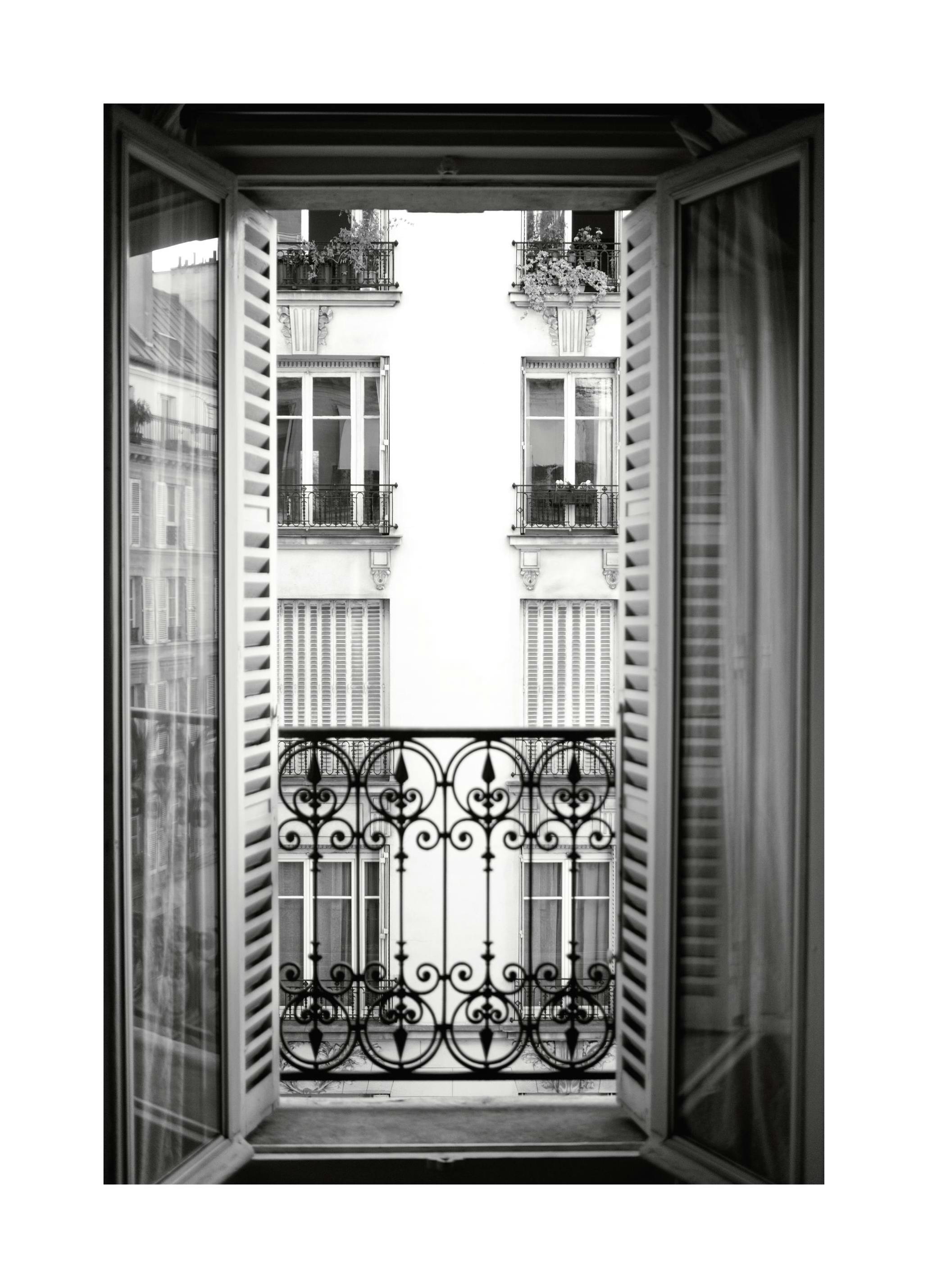Parisian Balcony Affiche (30x40 cm) - Affiches d'architecture