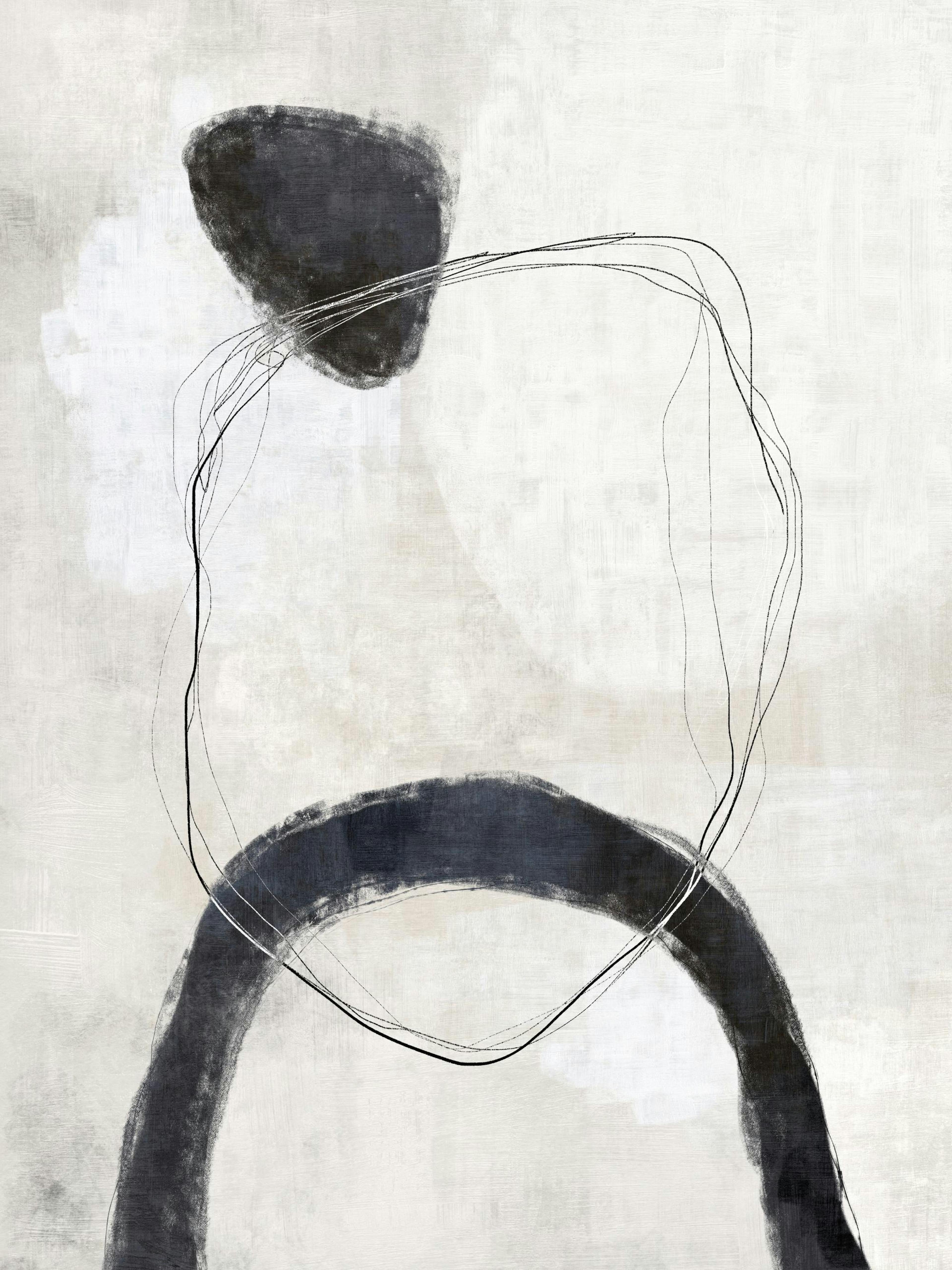 Painted Abstract No2 Print