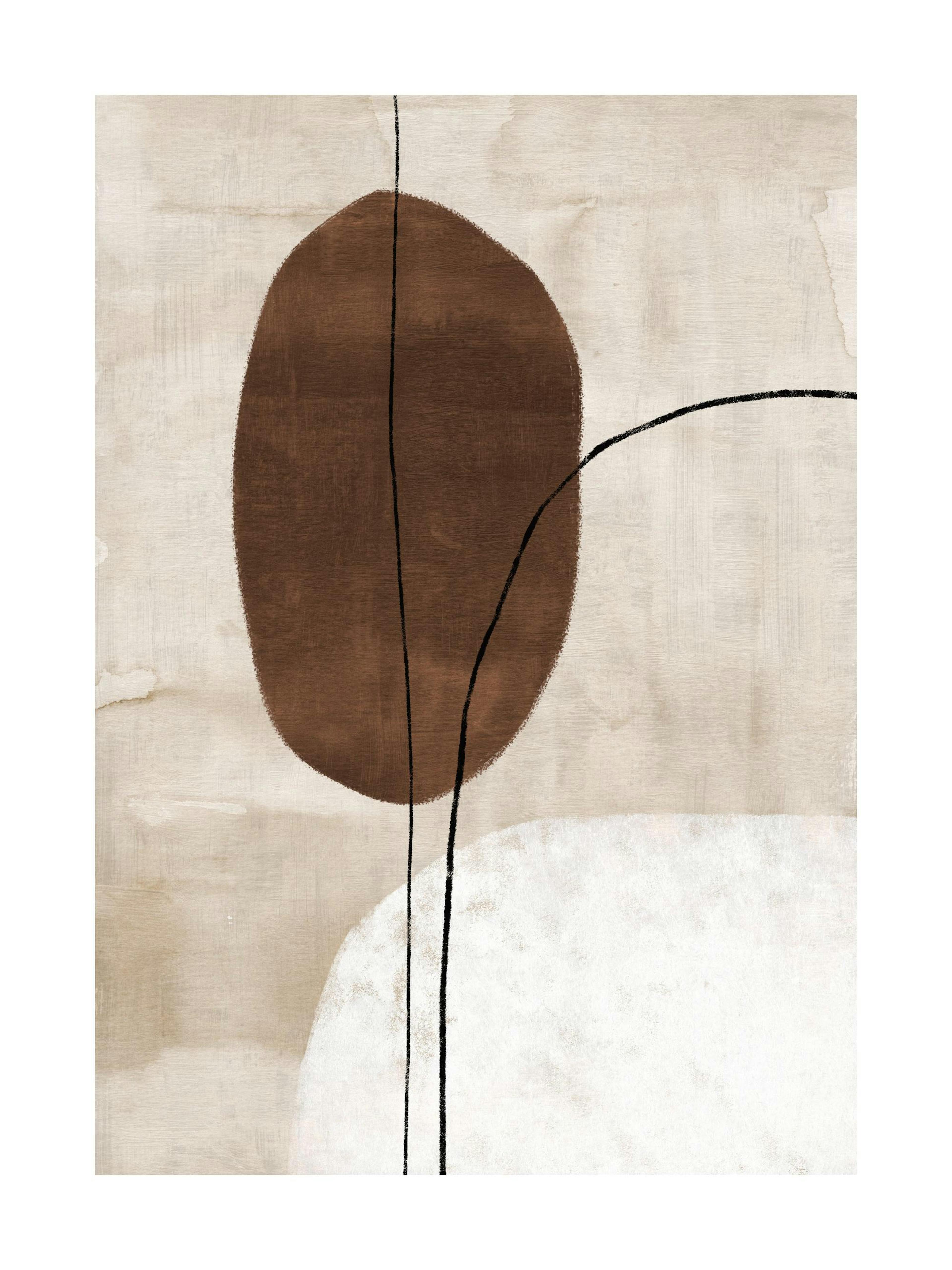 Abstract Lines and Shapes No2 Print