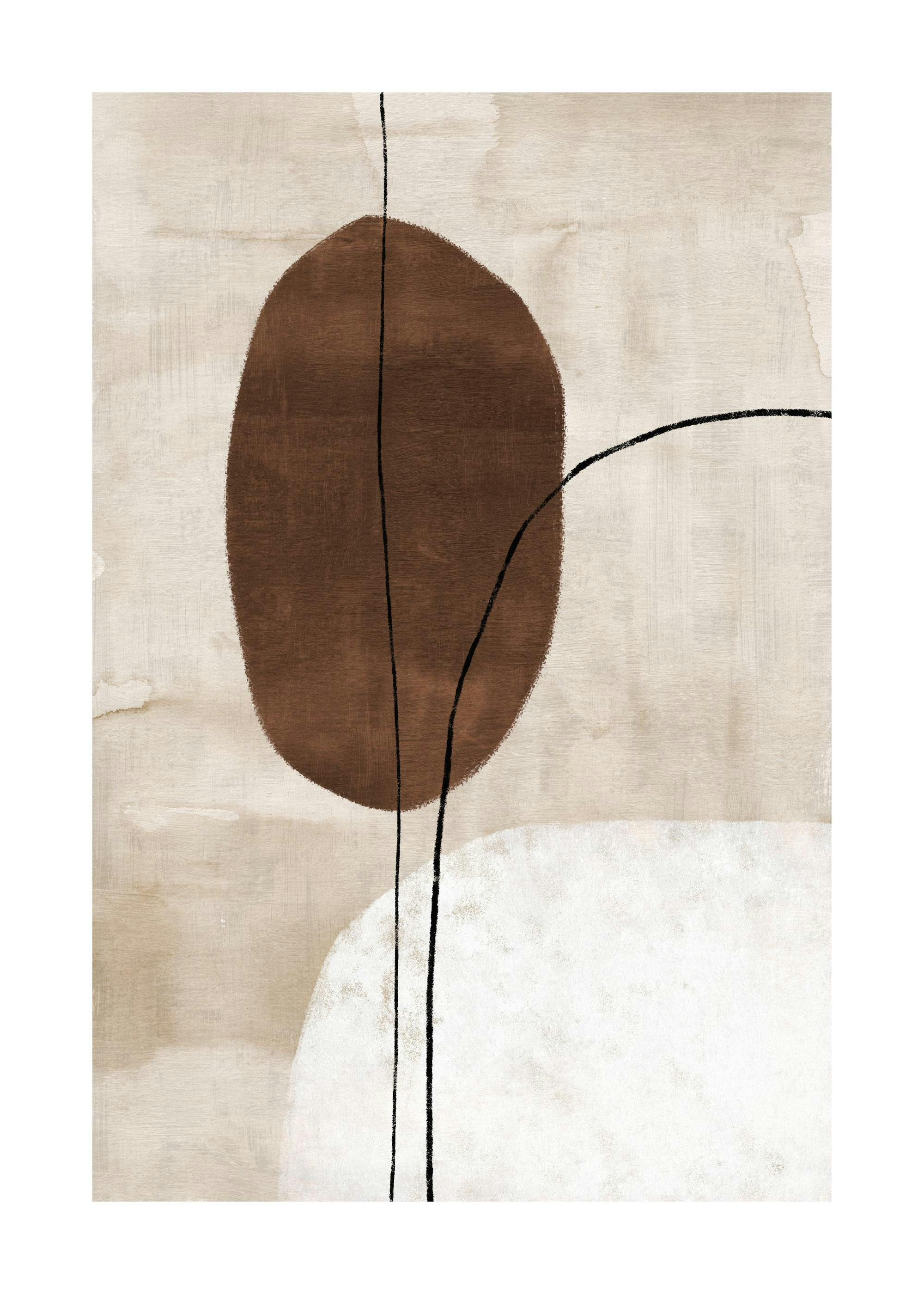 Abstract Lines and Shapes No2 Poster 0