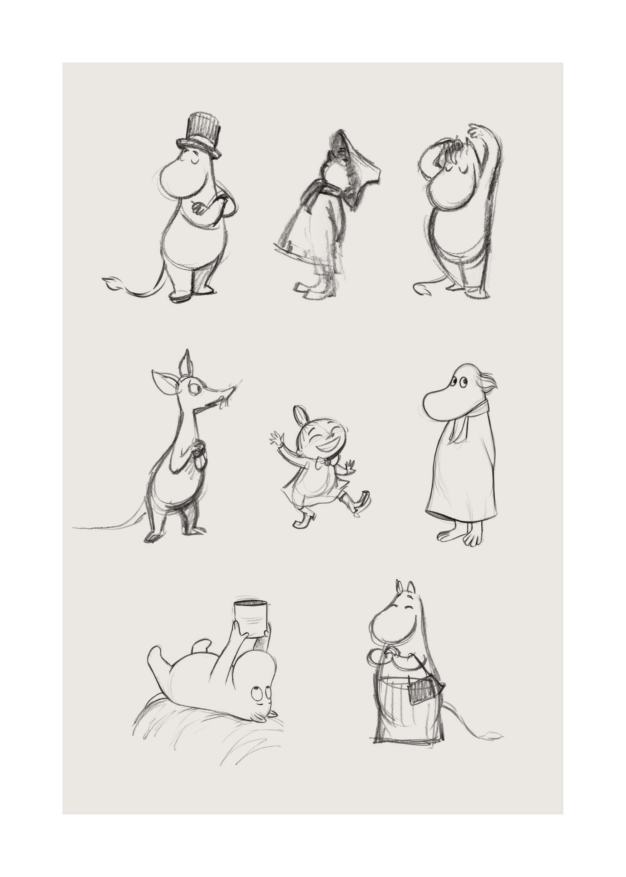 Moomin Characters No1 Poster 0