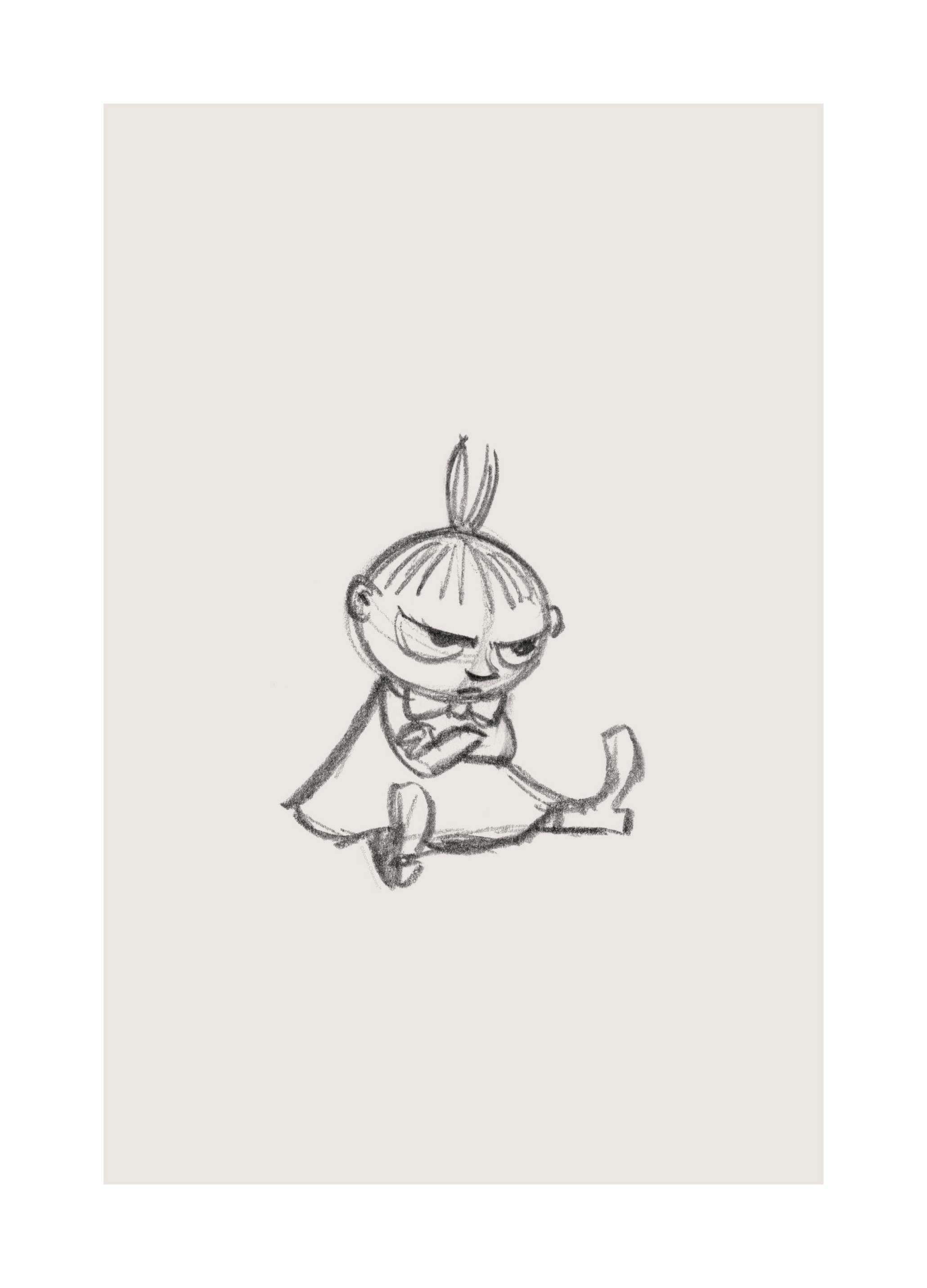 Prints - Little My No1 Print (50x70 cm) - Moomin illustrations