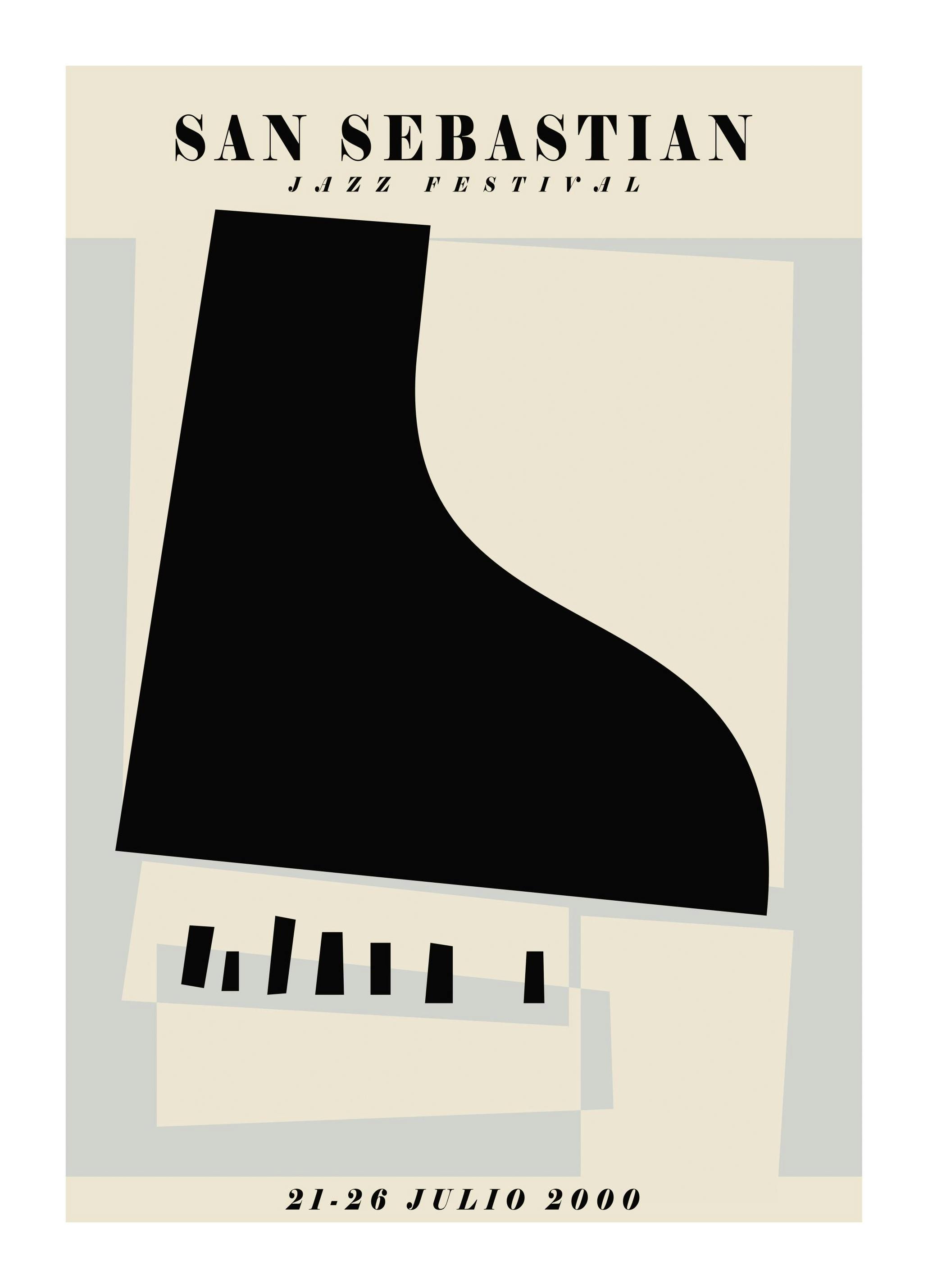 Prints - San Sebastian Jazz Festival Print (50x70 cm) - Graphic art prints