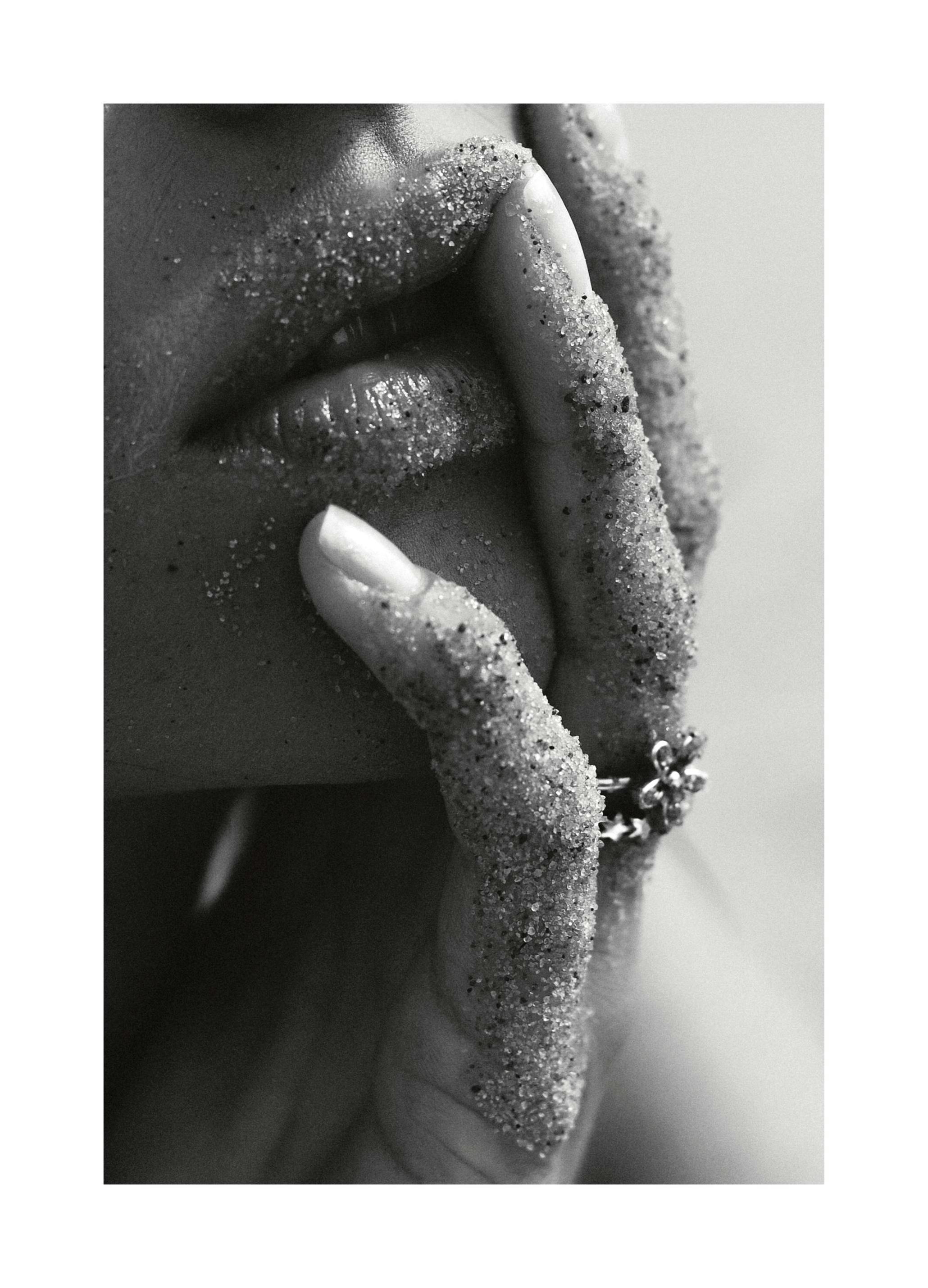 Sandy Lips Plakat (30x40 cm)- Fotografia