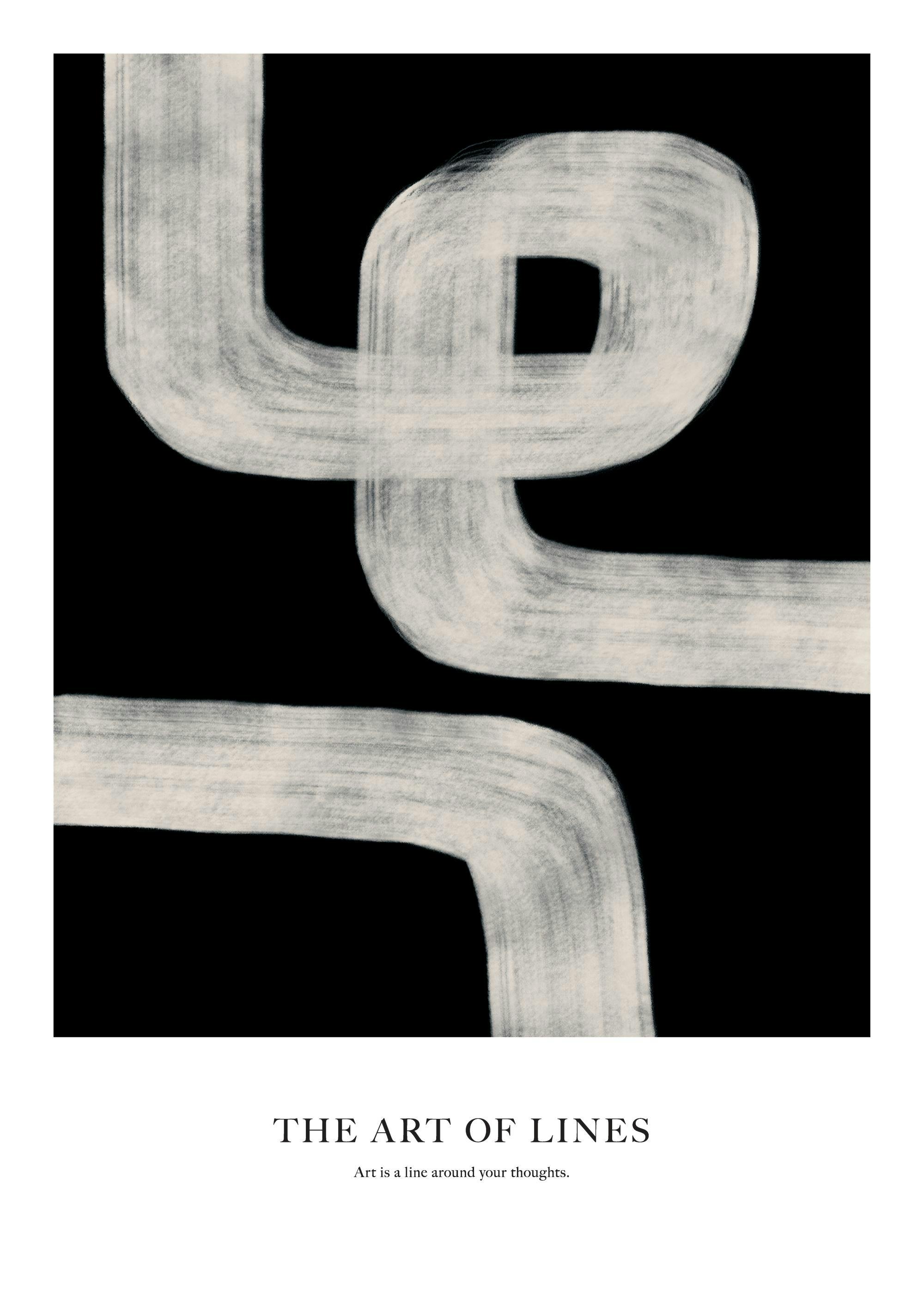 Art of Lines No1 Print 0