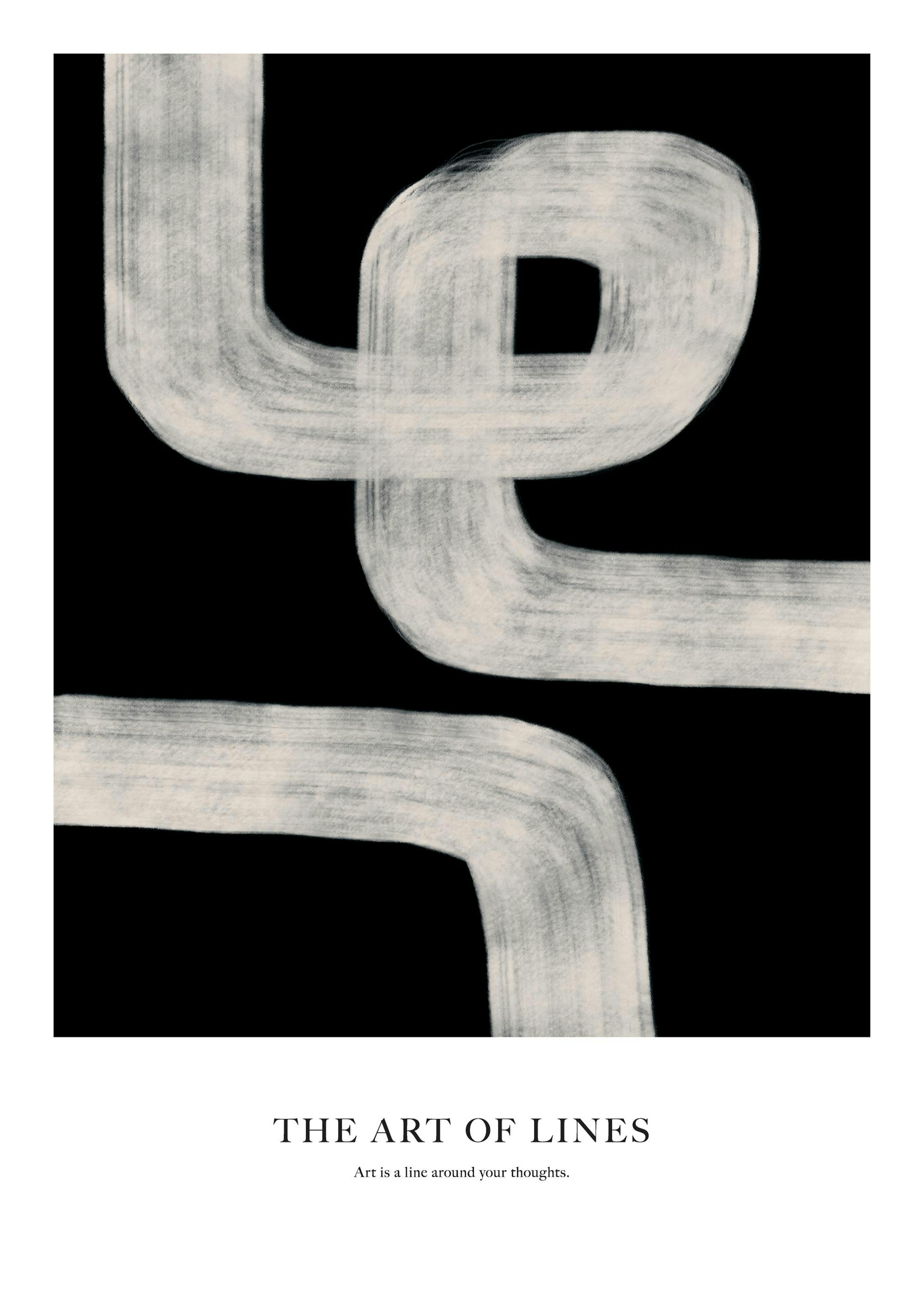 Art of Lines No1 Print 0