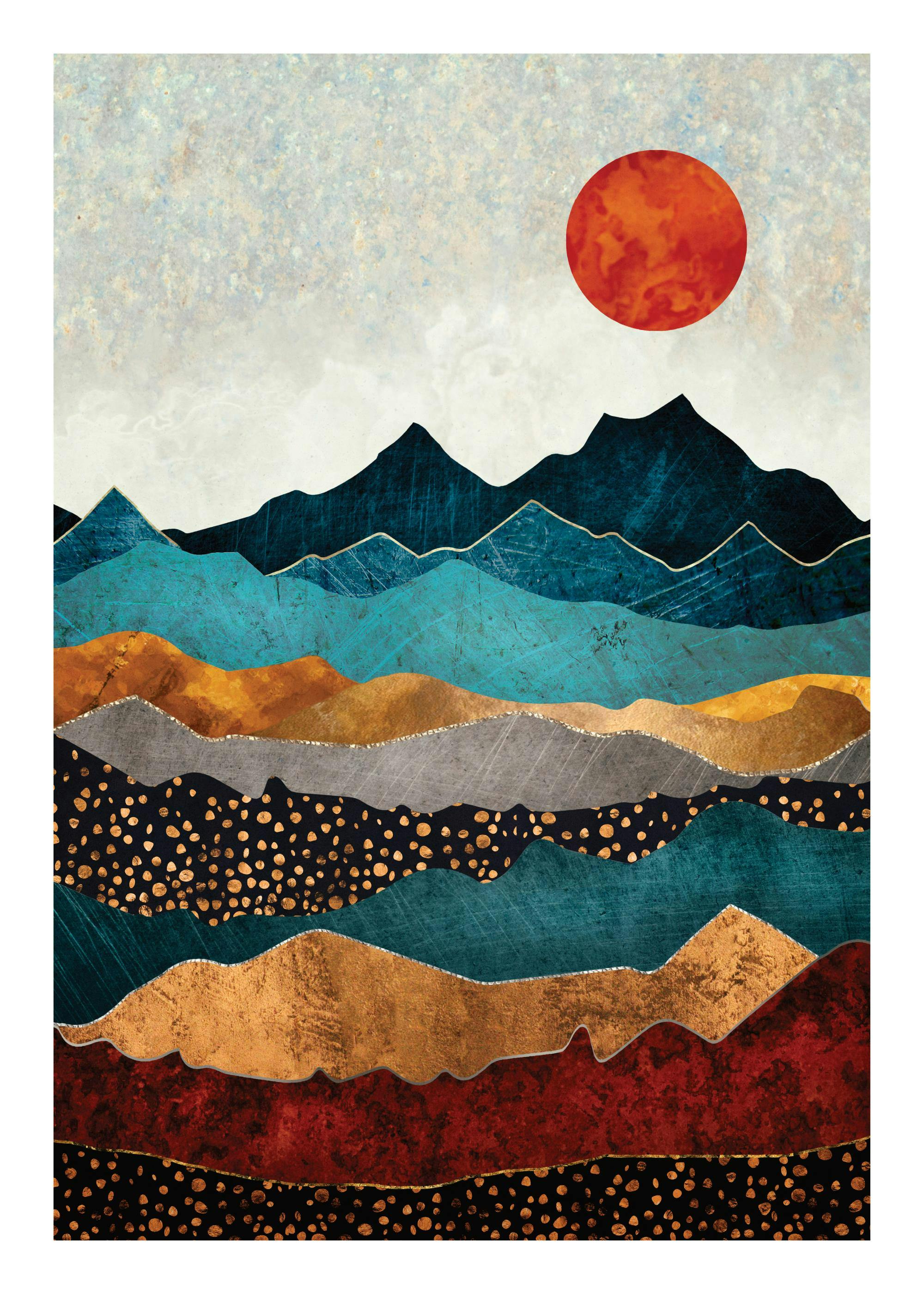 SpaceFrog Designs - Amber Dusk 포스터 0