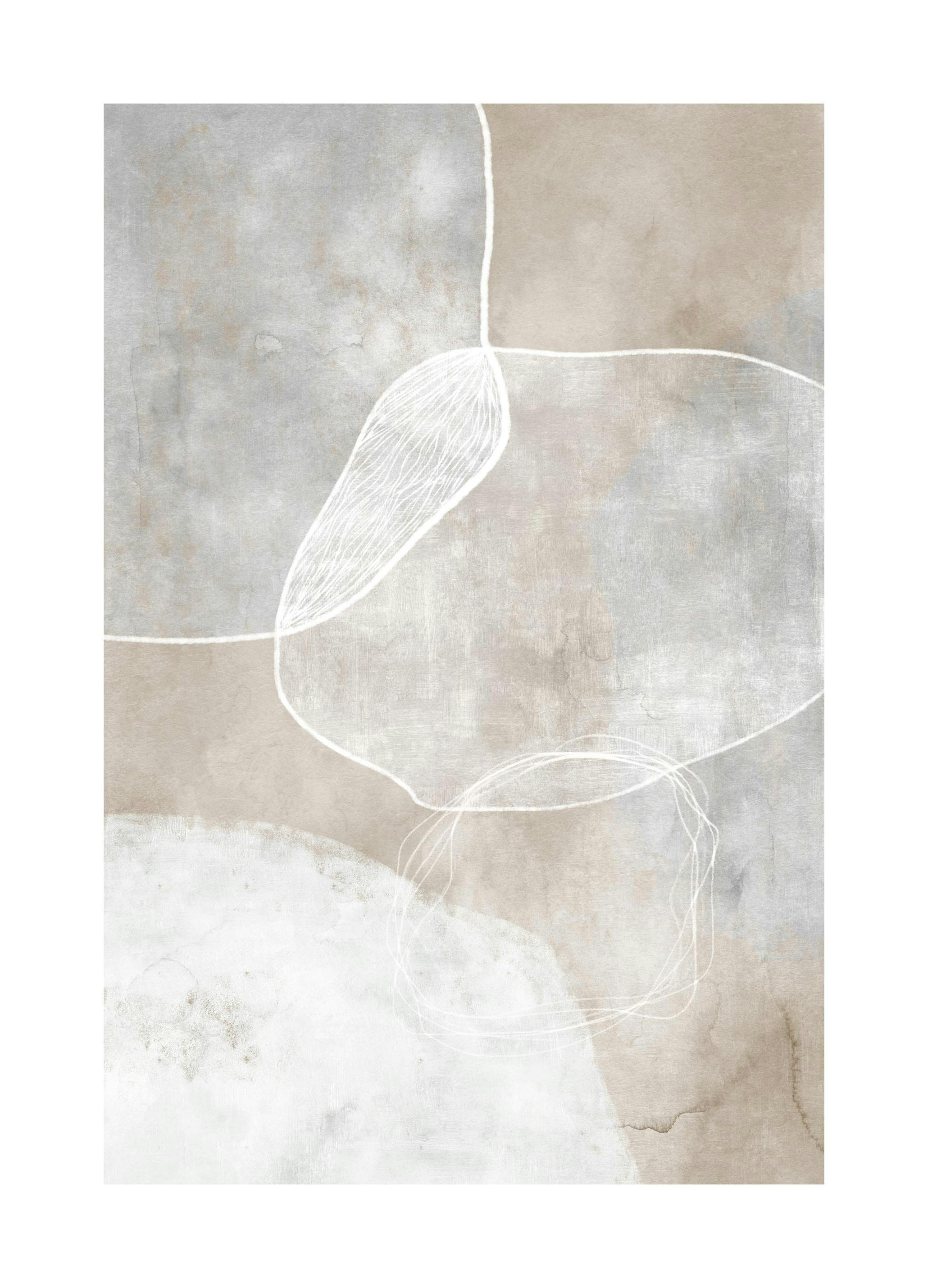 Prints - Serene Abstract Print (50x70 cm) - Abstract art prints