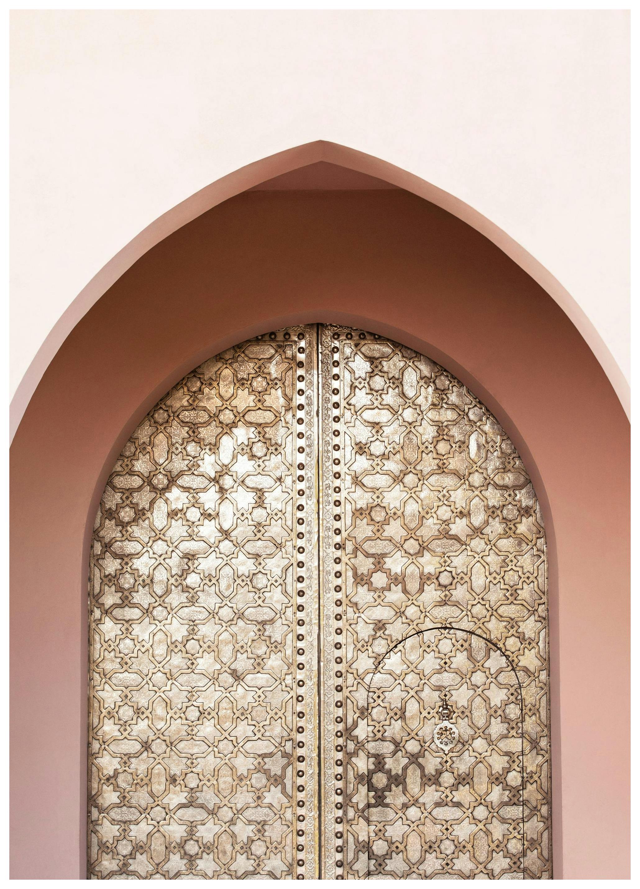Golden Door Plakat (30x40 cm)- Fotografia
