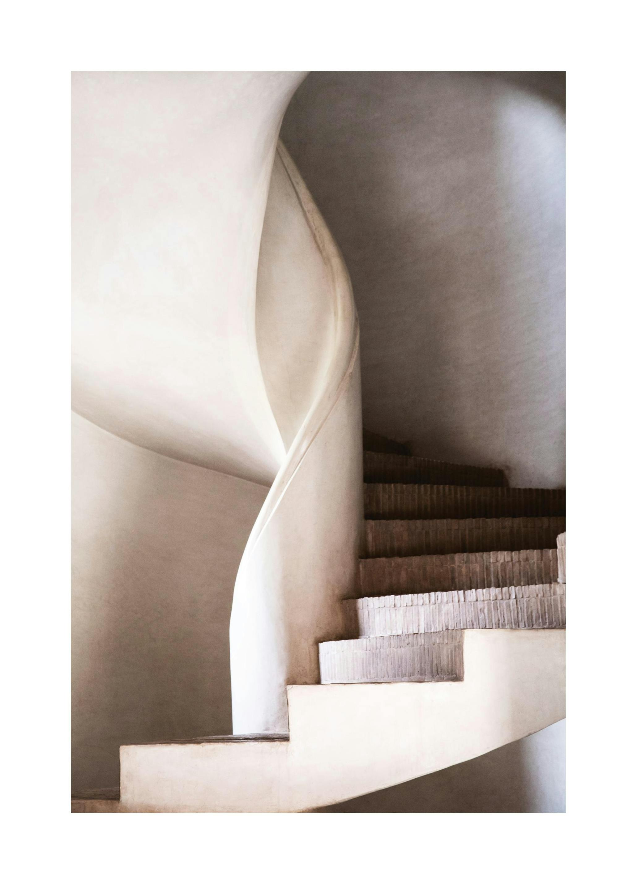 Stairs of Art No1 Affiche (50x70 cm) - Photographies