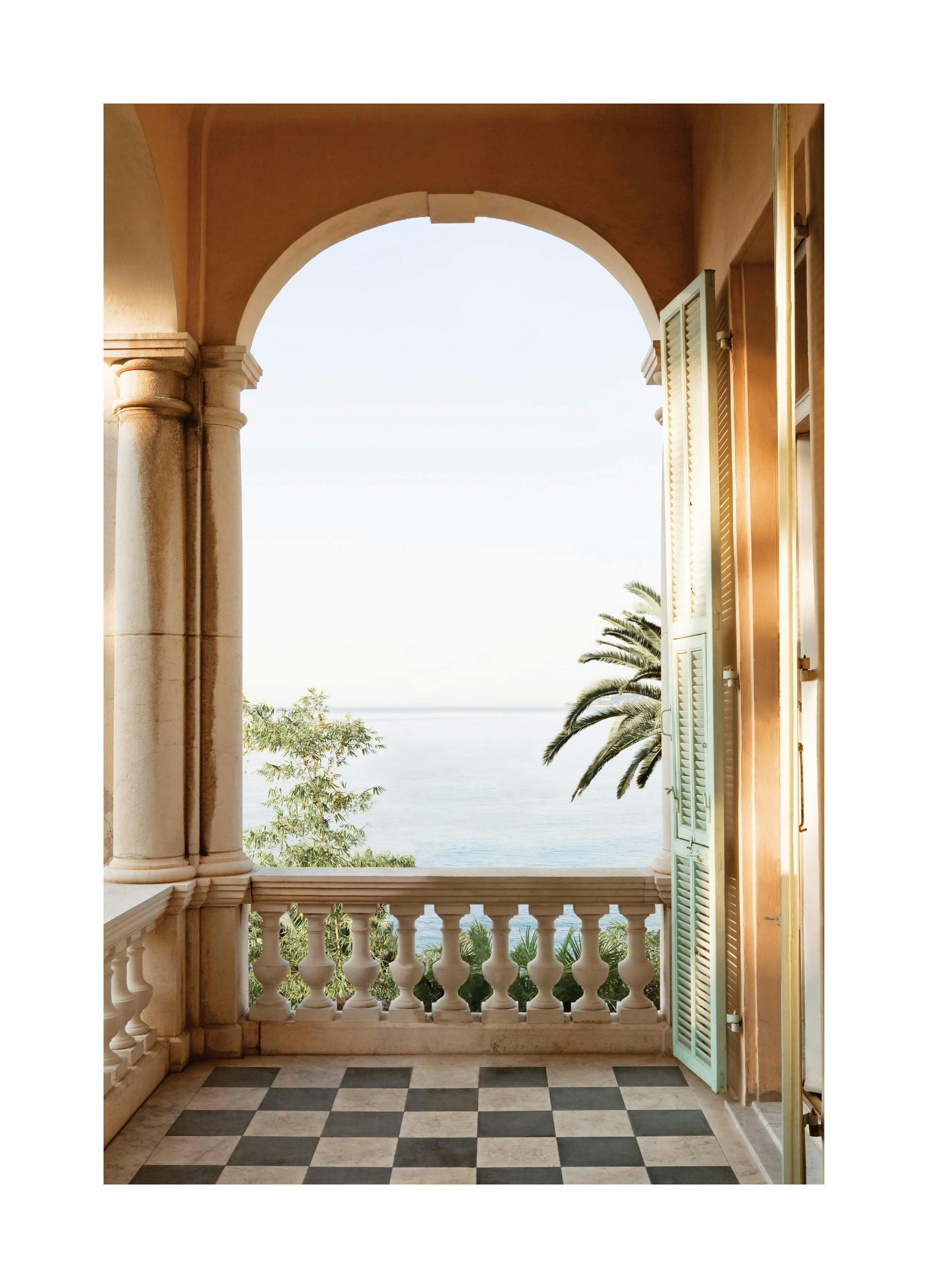 Mediterranean View Plakat (50x70 cm)- Architektura
