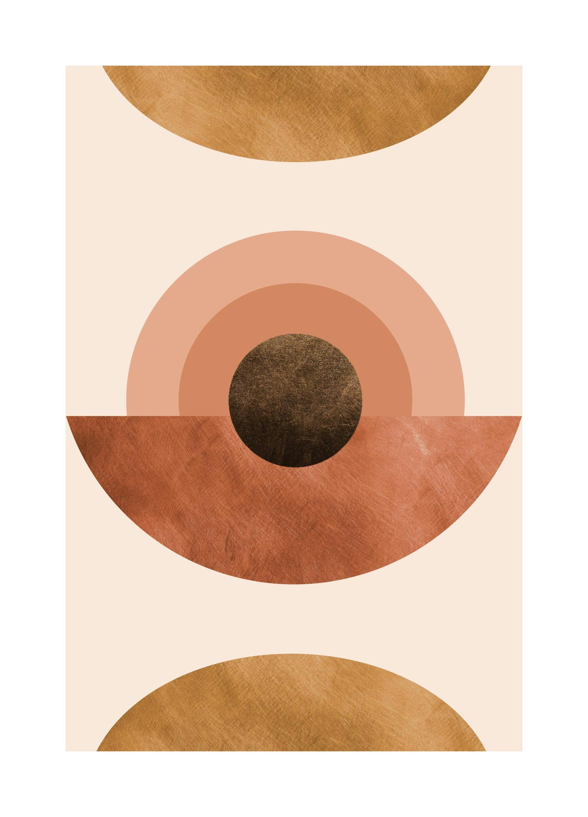 Prints - Abstract Terracotta Print (30x40 cm) - Graphic art prints
