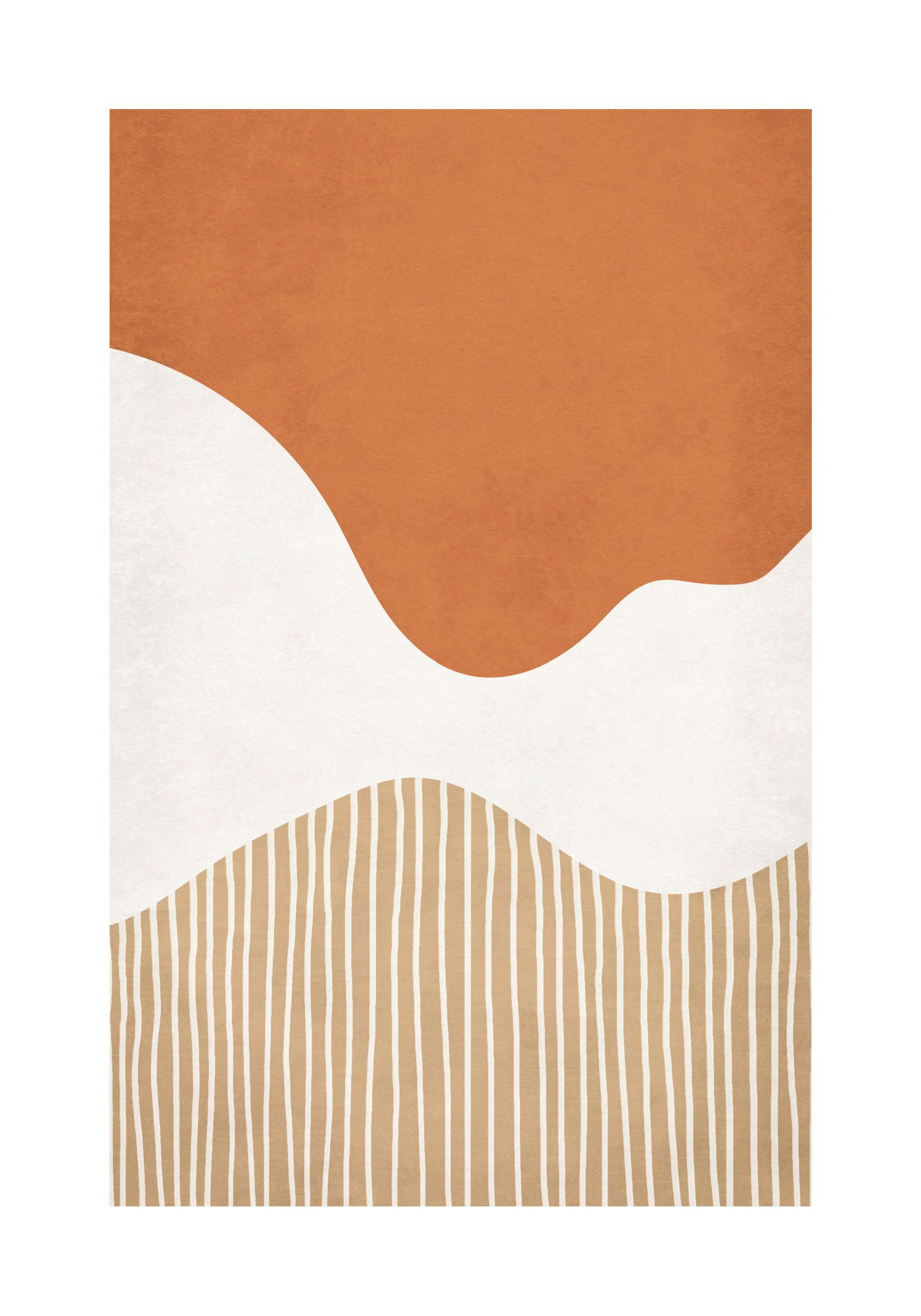 Abstract Shapes and Lines Print