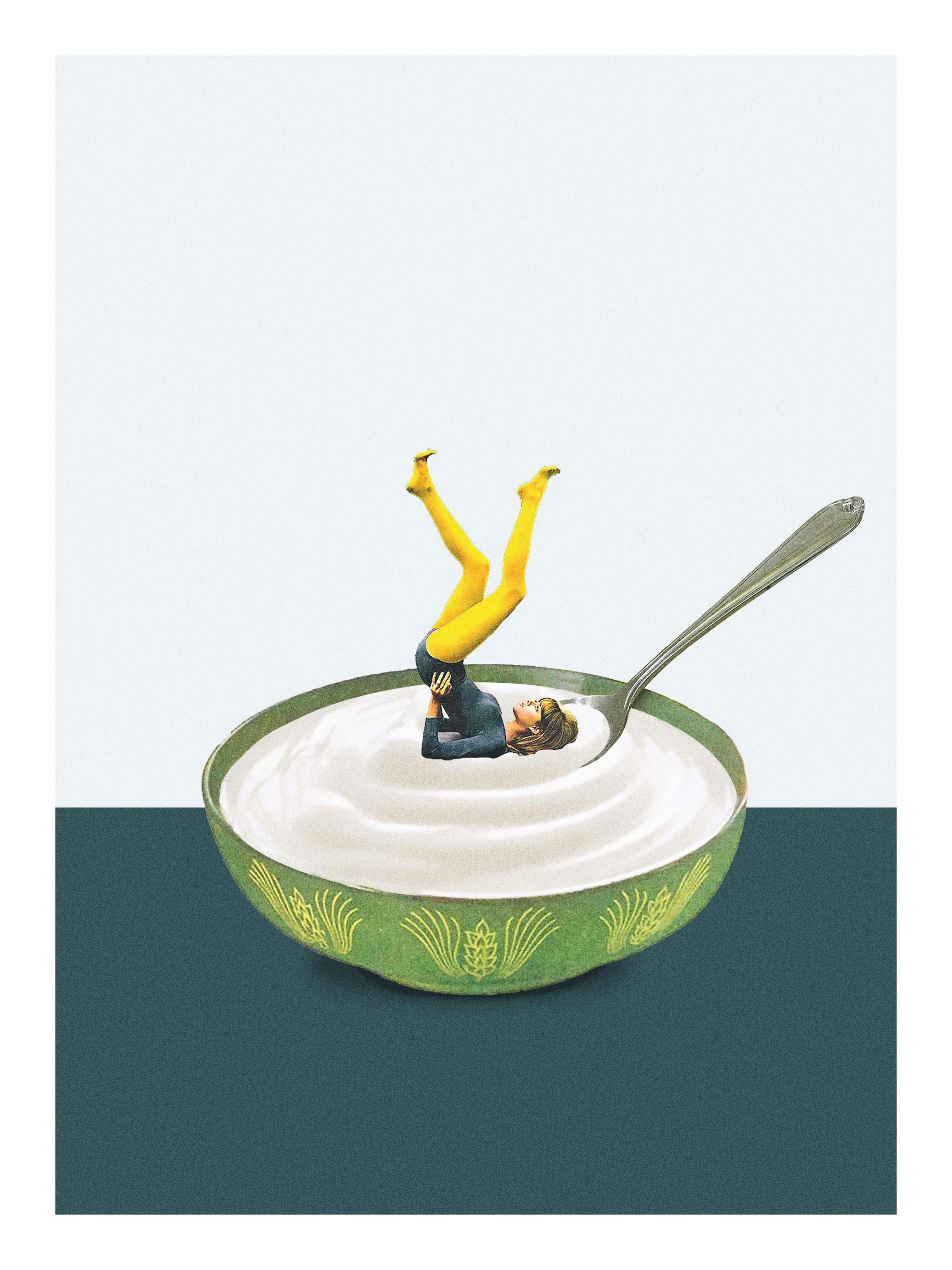 Maarten Leon - Yoga in My Yoghurt Poster
