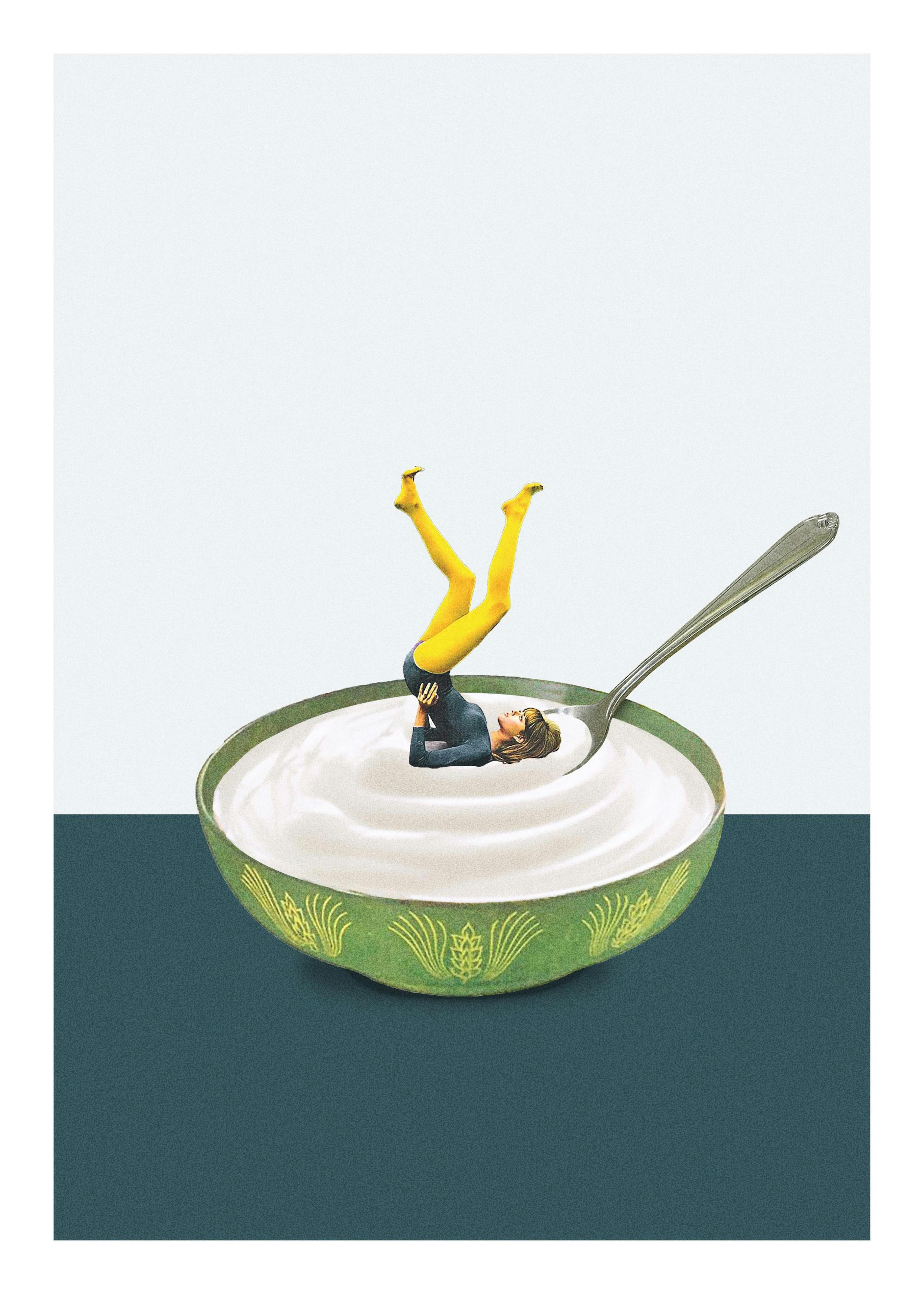 Maarten Leon - Yoga in My Yoghurt Print 0