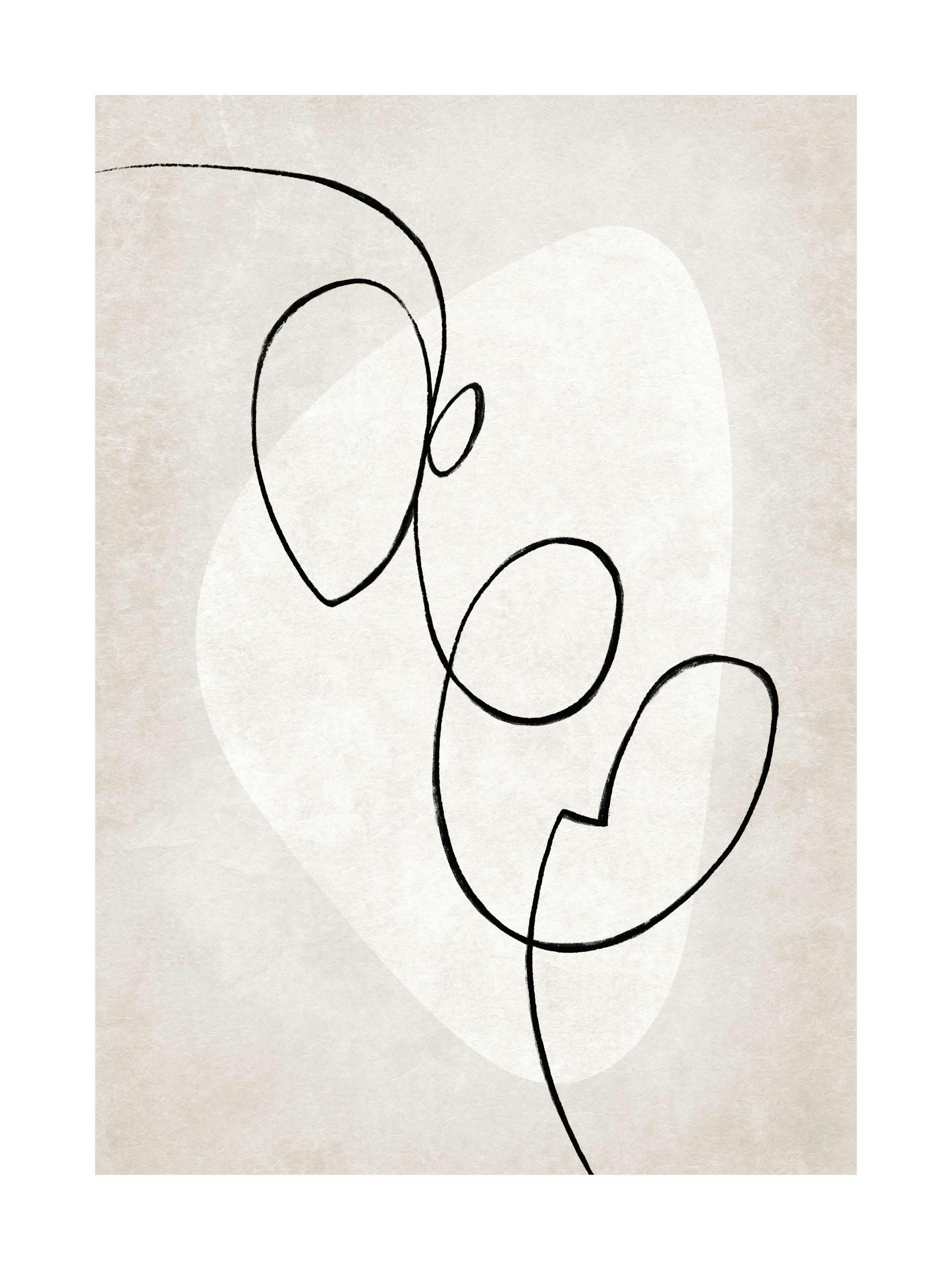 Artful Lines No1 Plakat