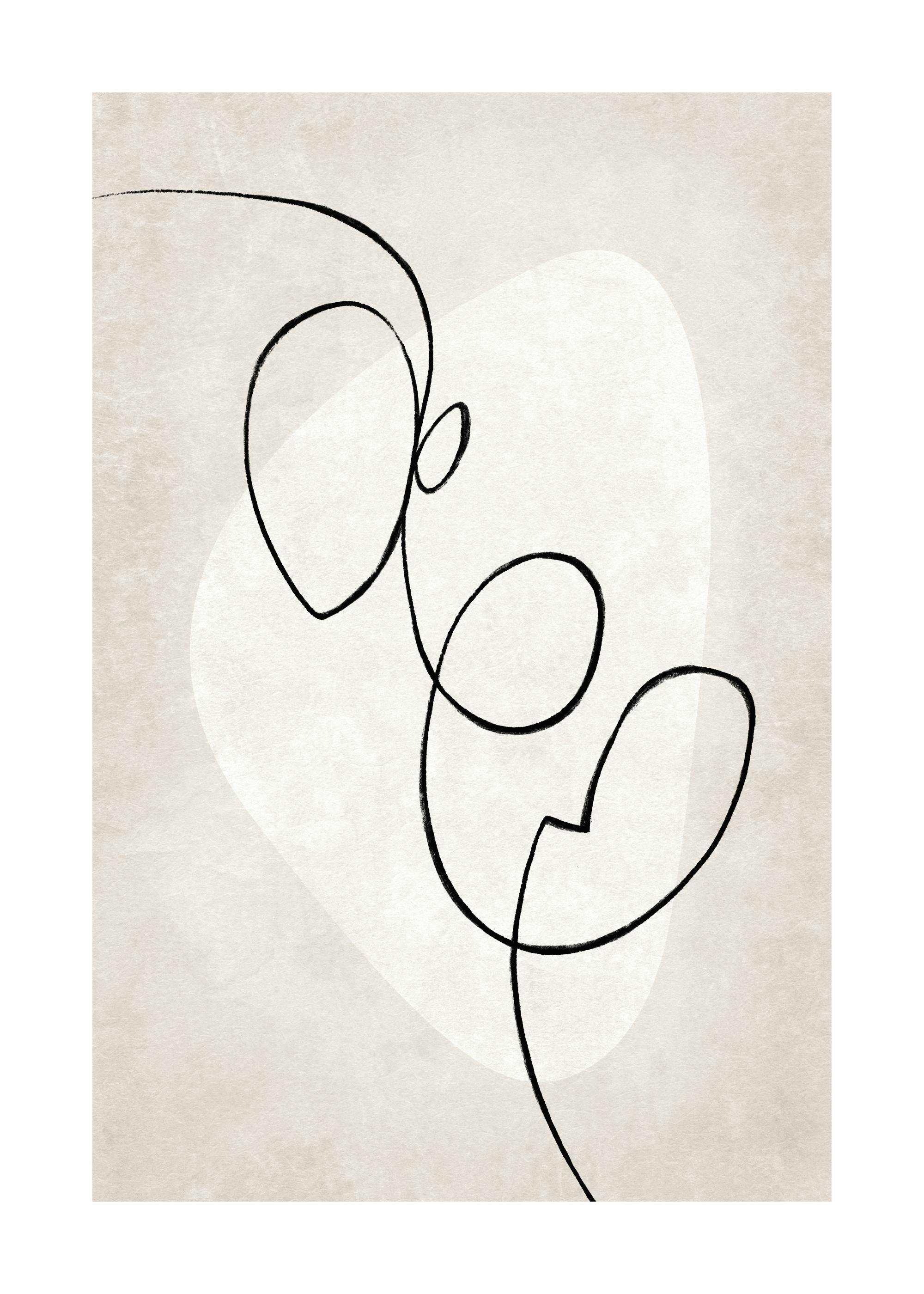 Artful Lines No1 Affiche 0